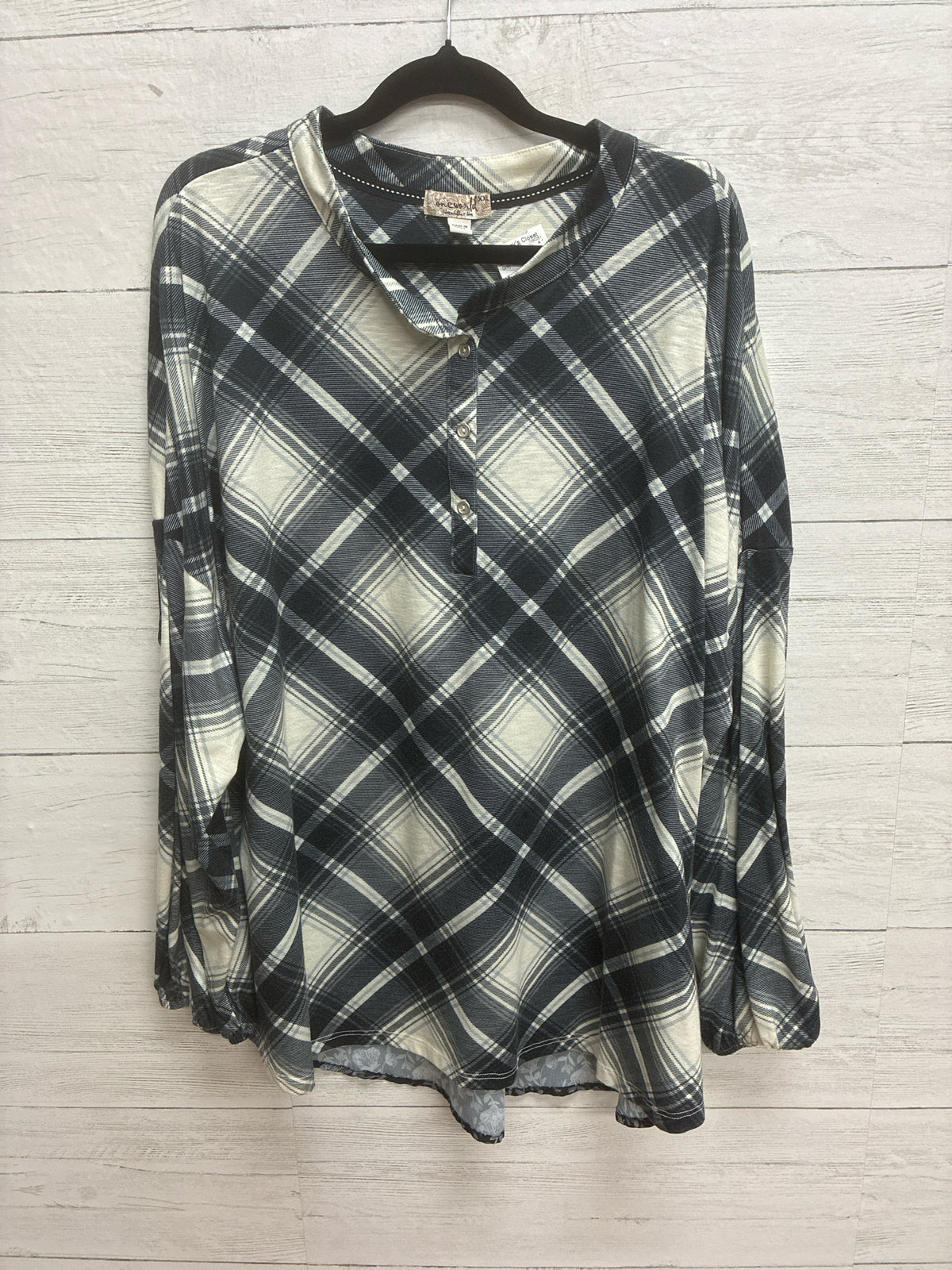 Size XXL One World Grey Womens Shirt
