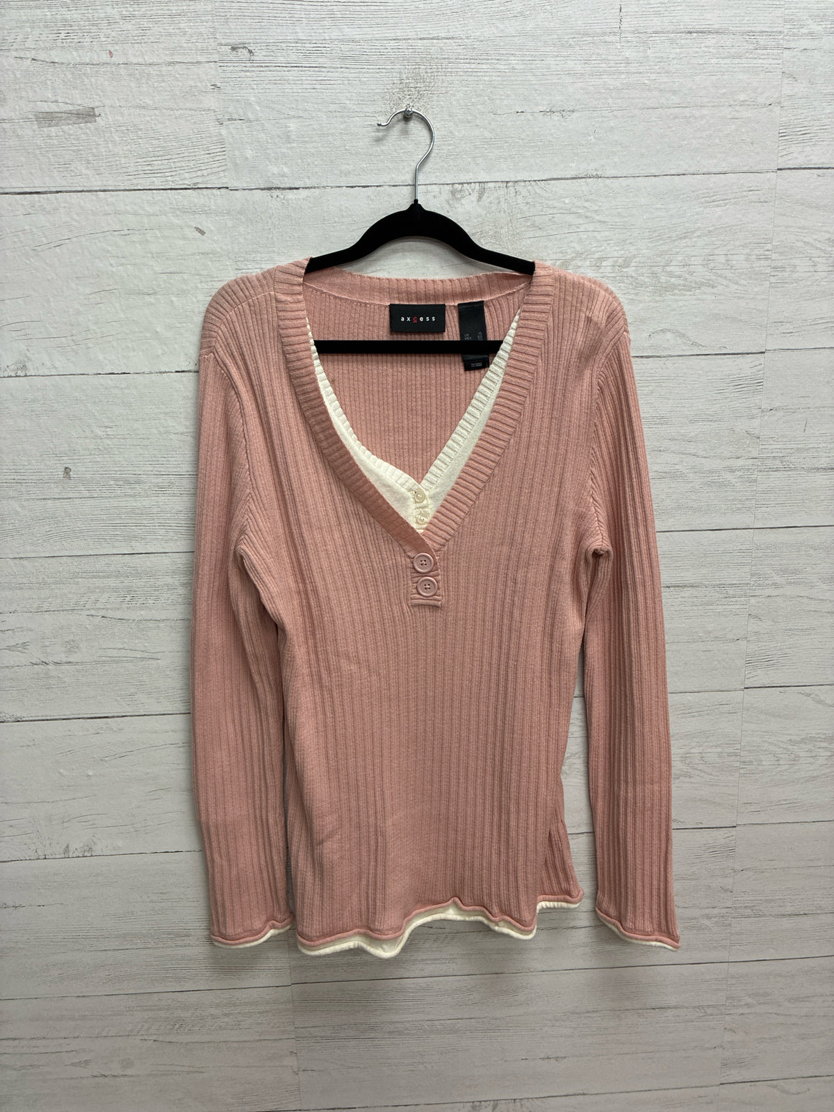 Size XL Axcess Pink Womens Sweater
