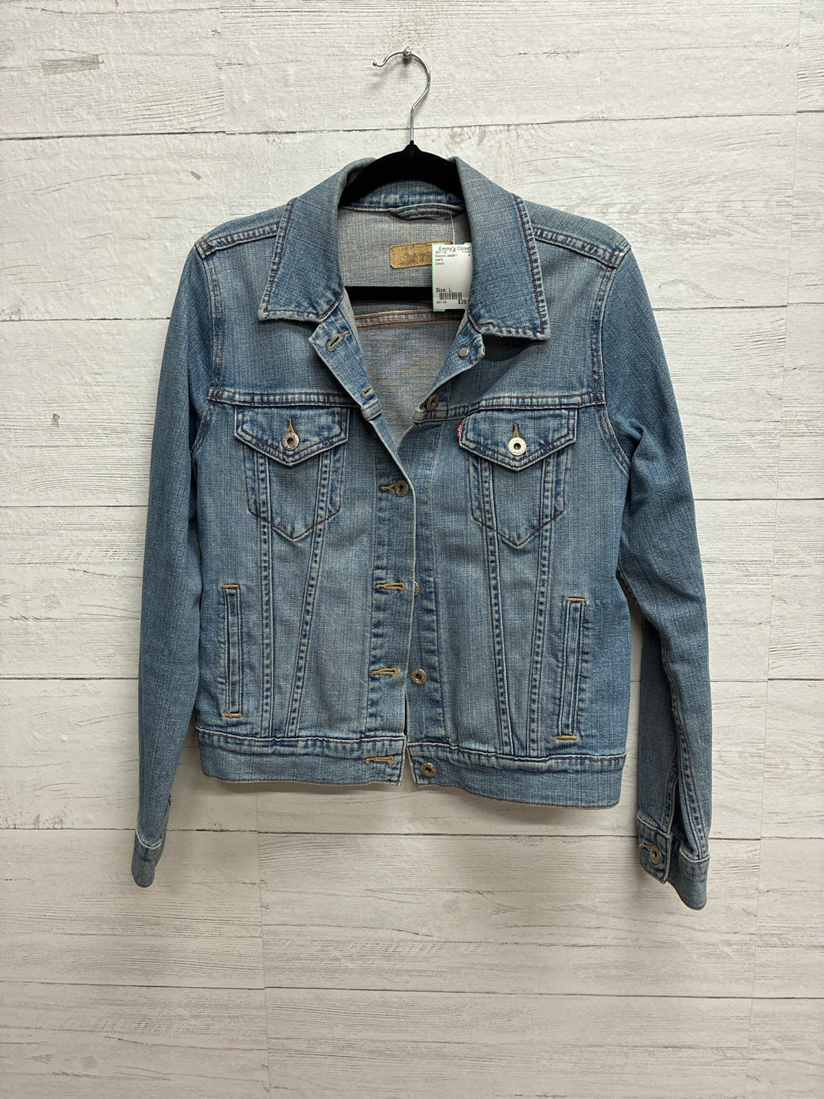 Size L Levi's Denim Womens Jacket