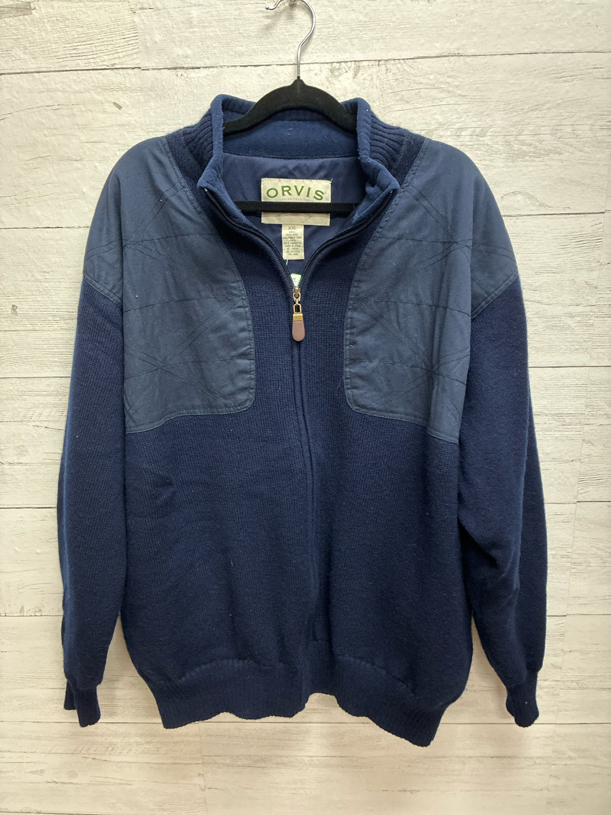 Size XXL Orvis Navy Mens Jacket
