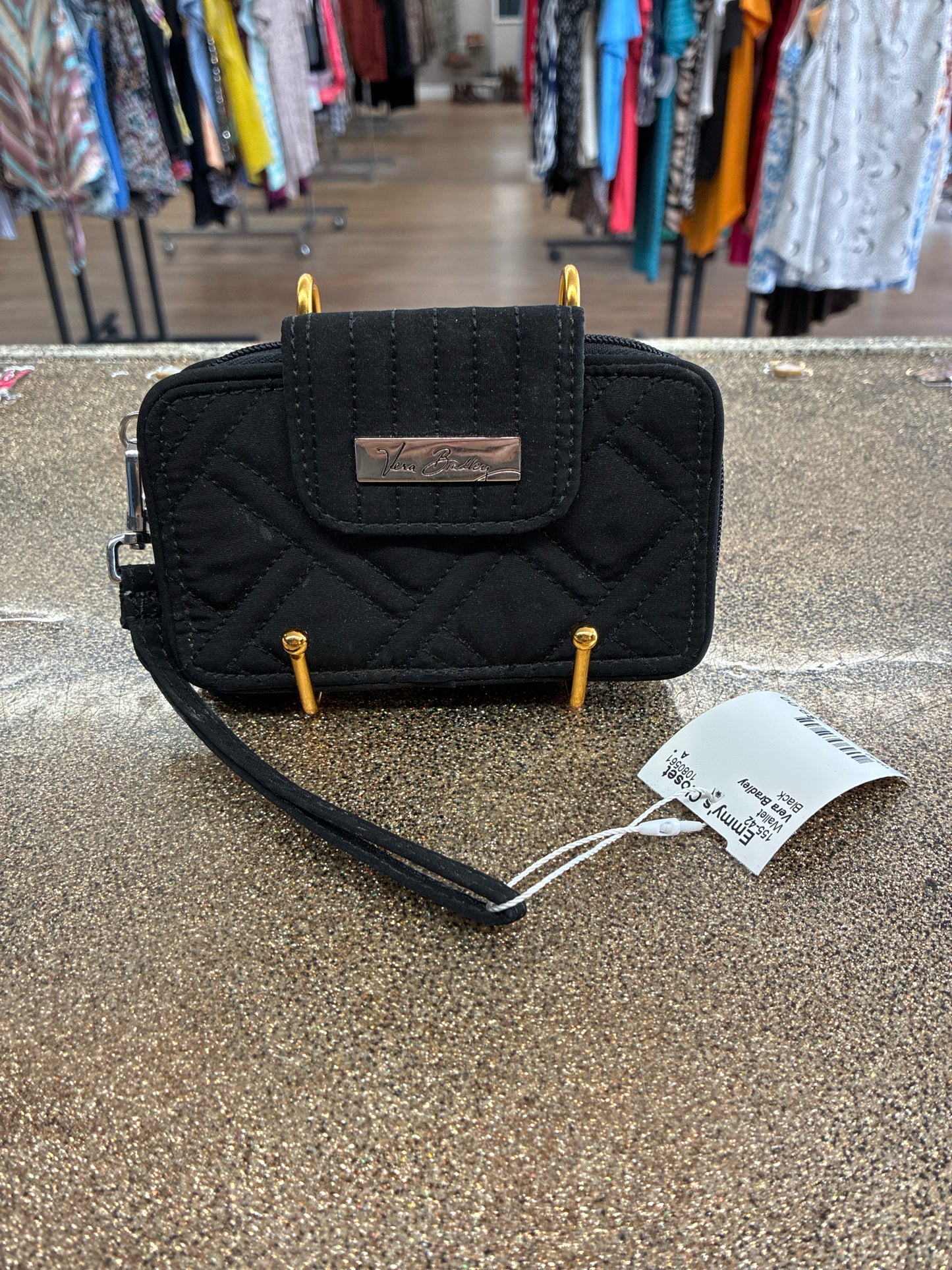 Vera Bradley Black Wallet