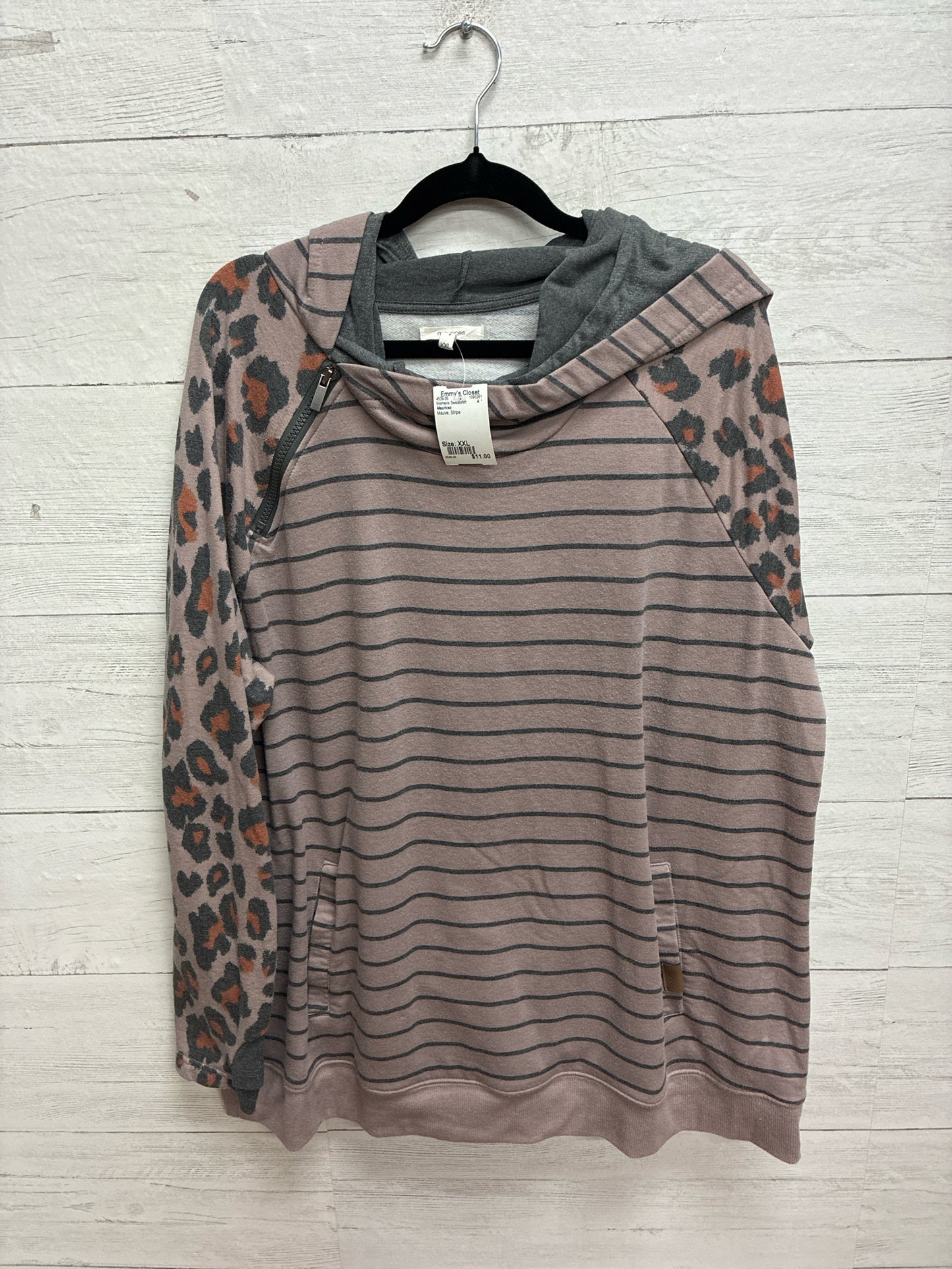 Size XXL Maurices Mauve Womens Sweatshirt