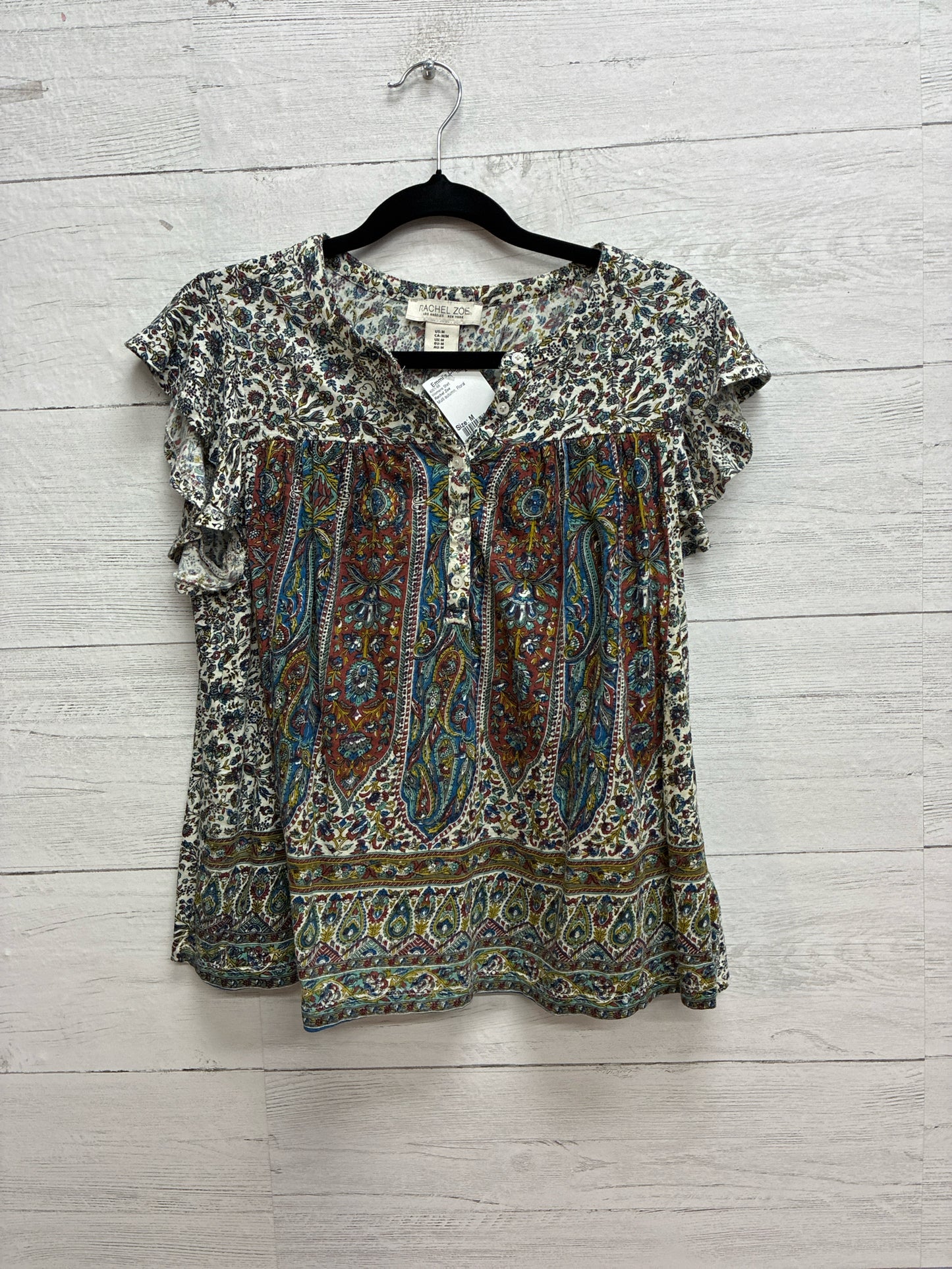 Size M Rachel Zoe Multi autumn Womens Shirt