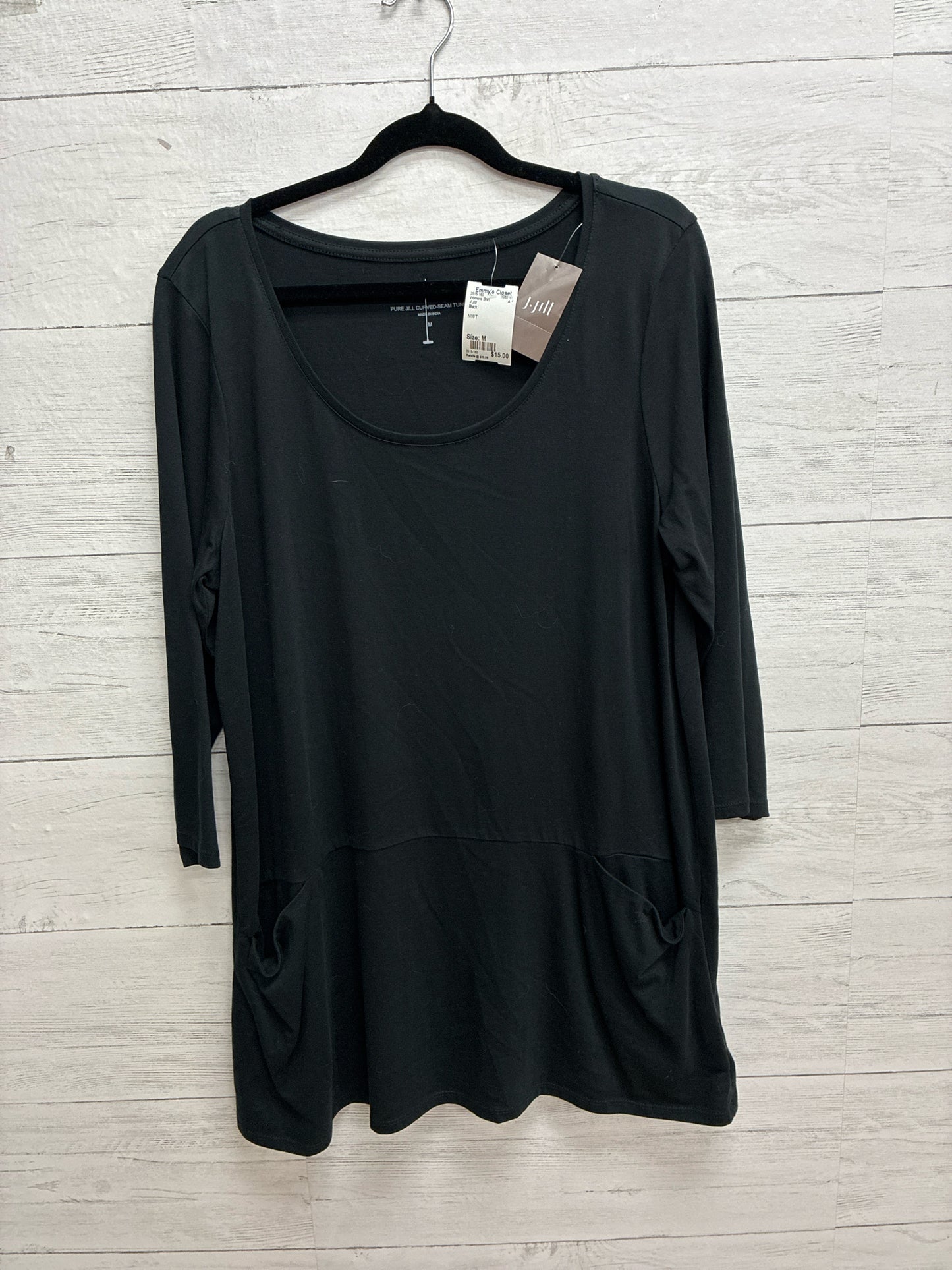 Size M J Jill Black Womens Shirt