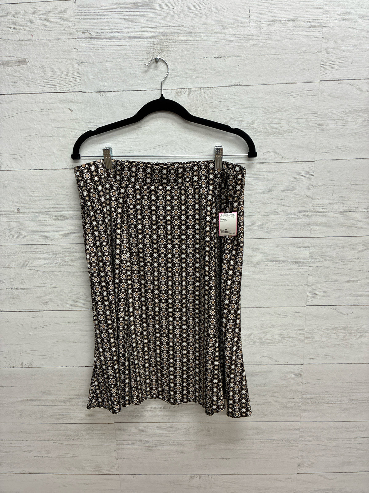 Size M Sag Harbor Brown/black Skirt