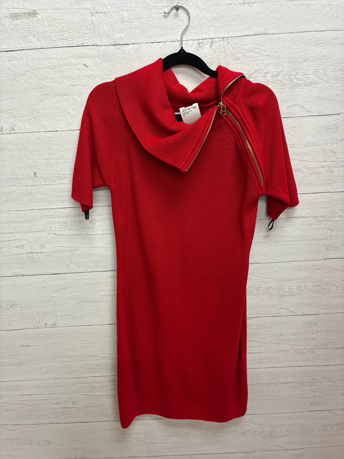 Size S Calvin Klein Red Dress/Evening Wear