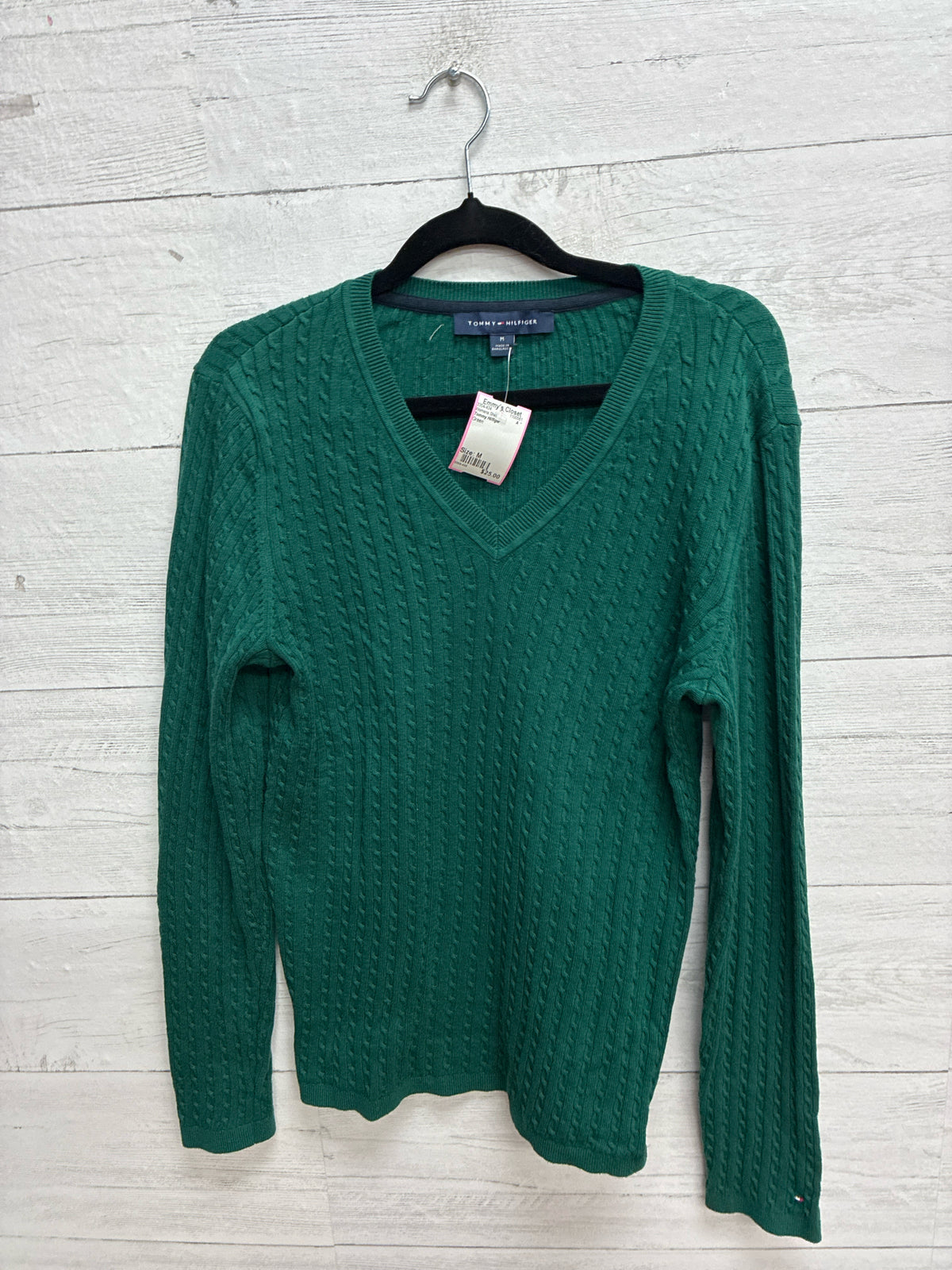 Size M Tommy Hilfiger Green Womens Shirt