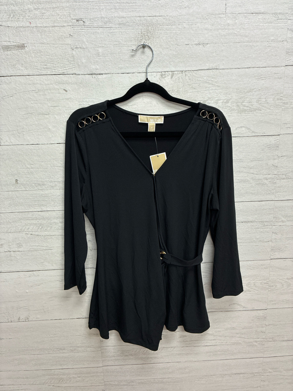 Size M Michael Kors Black Womens Shirt