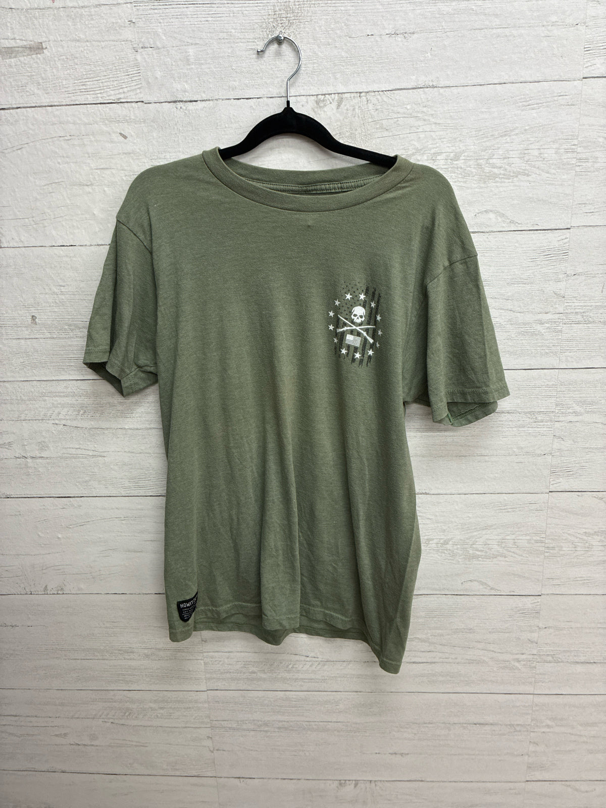 Size M Howitzer Green Mens Shirt