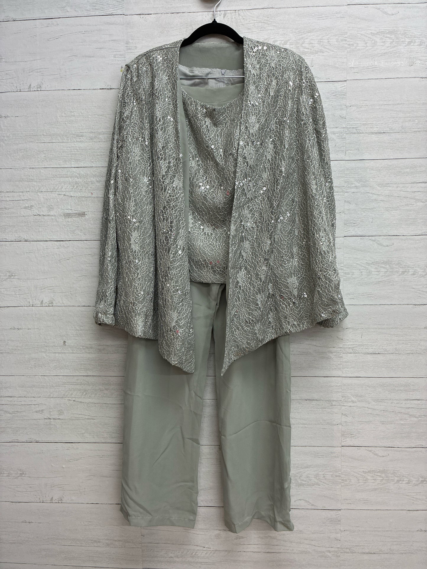 Size 12 LanTing Silver GOWN