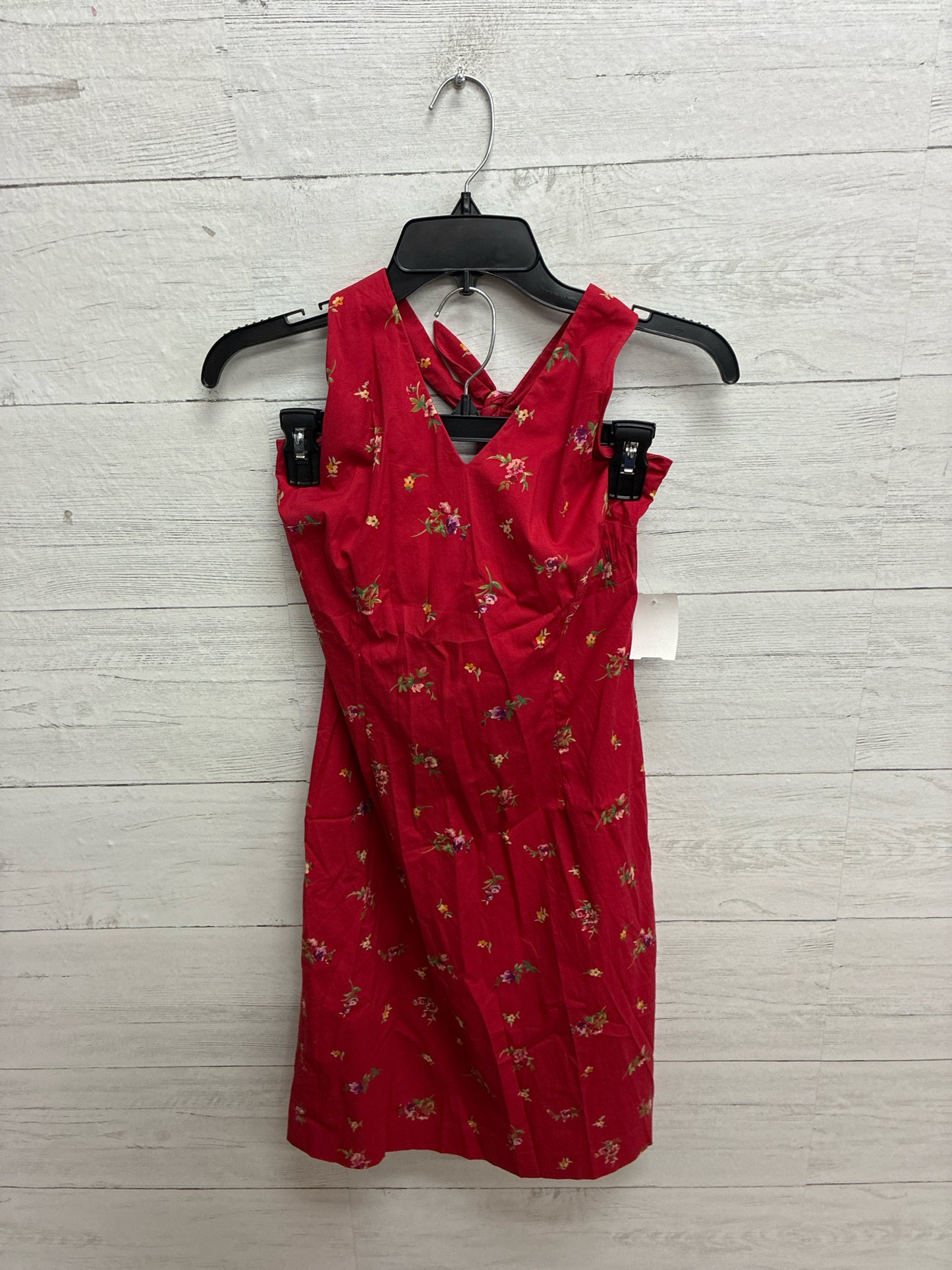 Size 8 Ralph Lauren Red Dress/Evening Wear