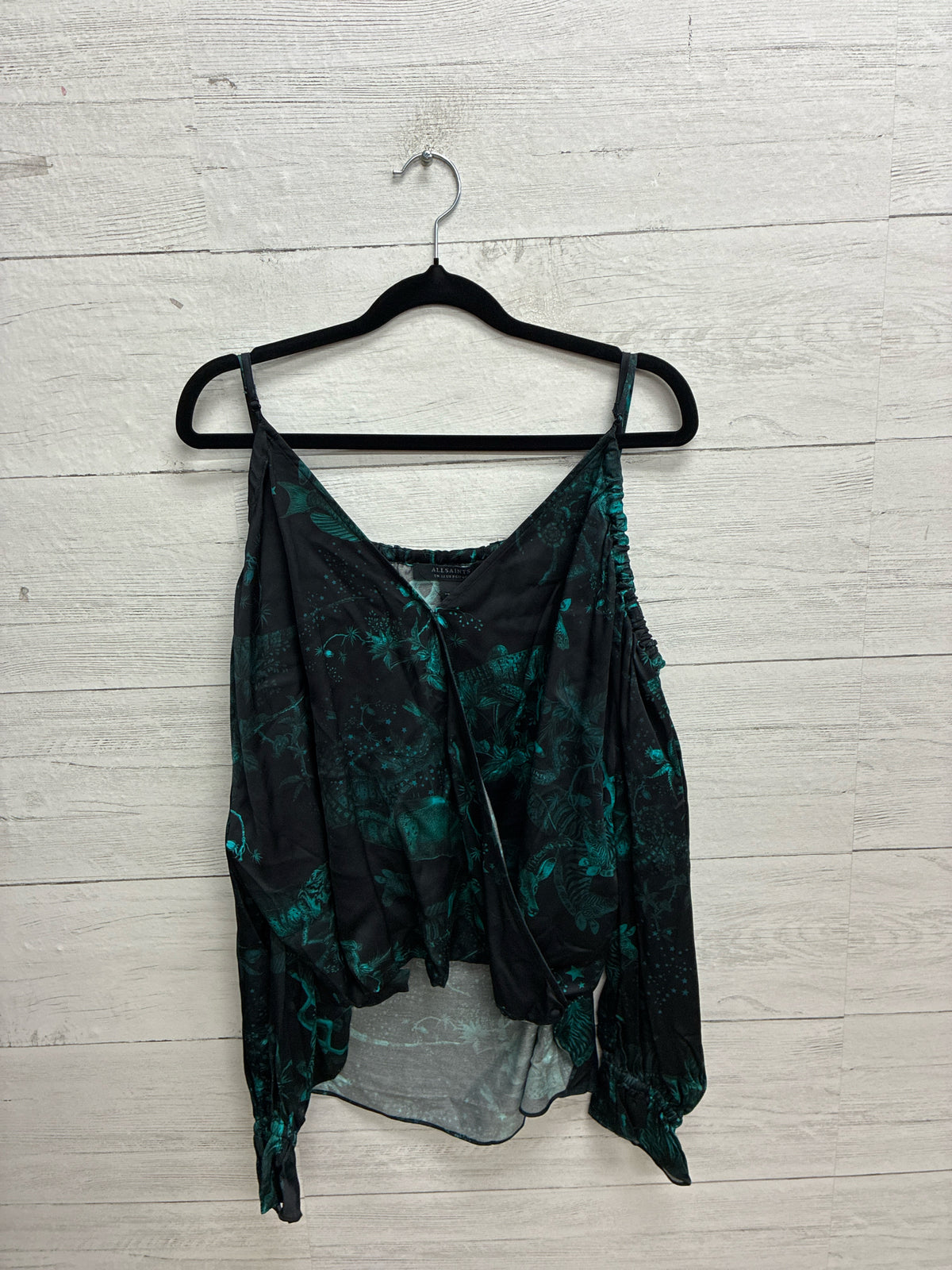 Size 8 Allsaints Black Womens Shirt