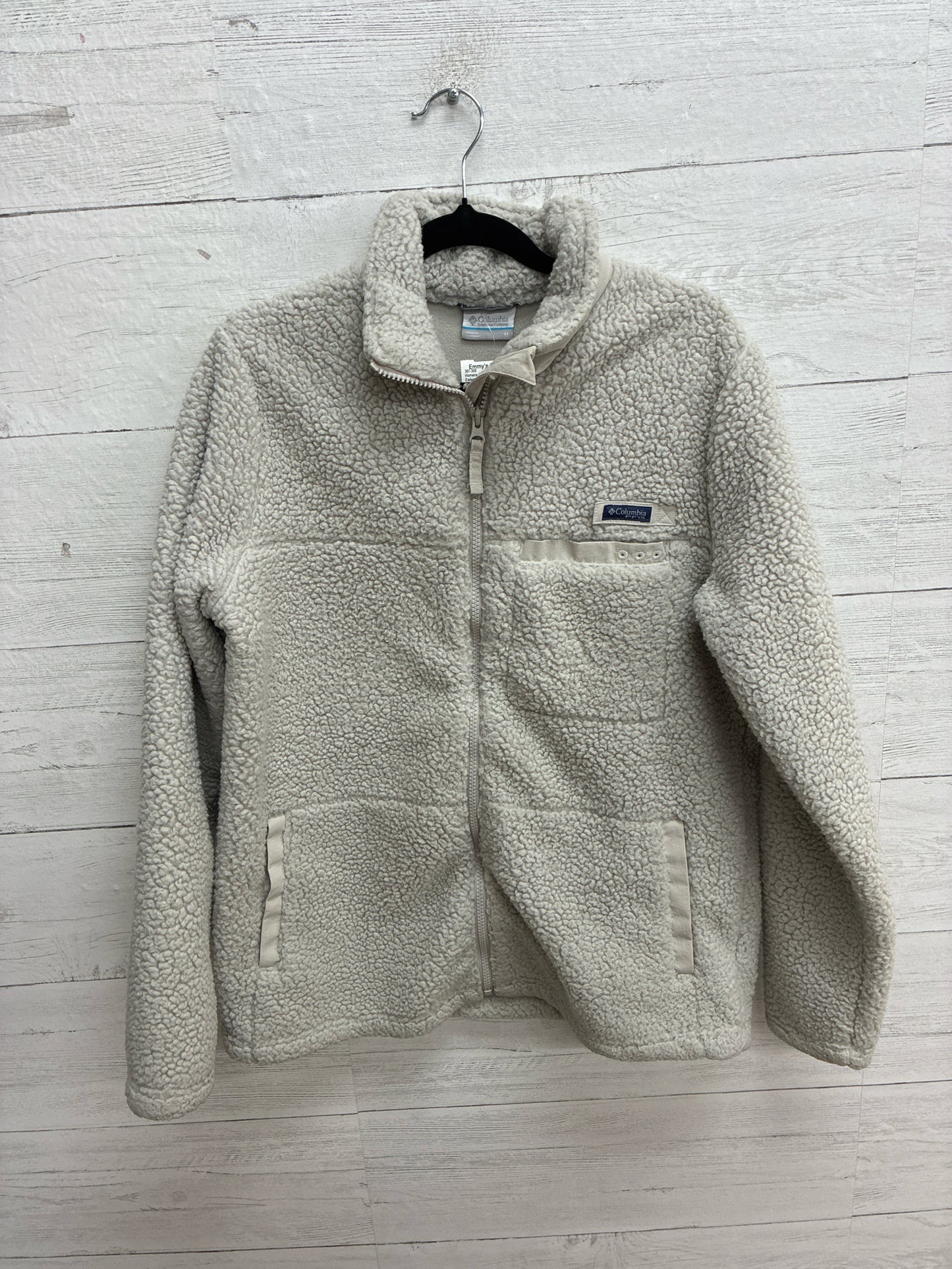 Size M Columbia Ecru Womens Coat