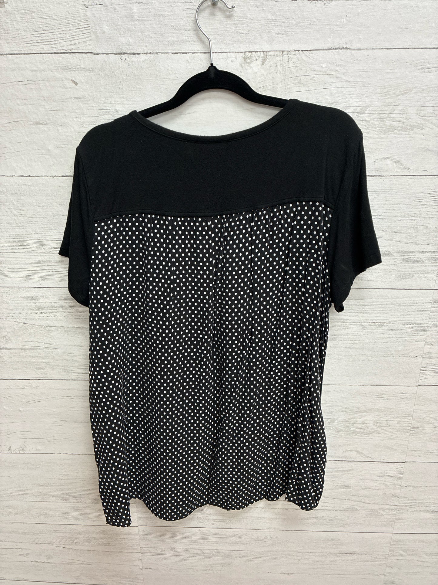 Size XL Croft & Barrow Black/White Womens Shirt