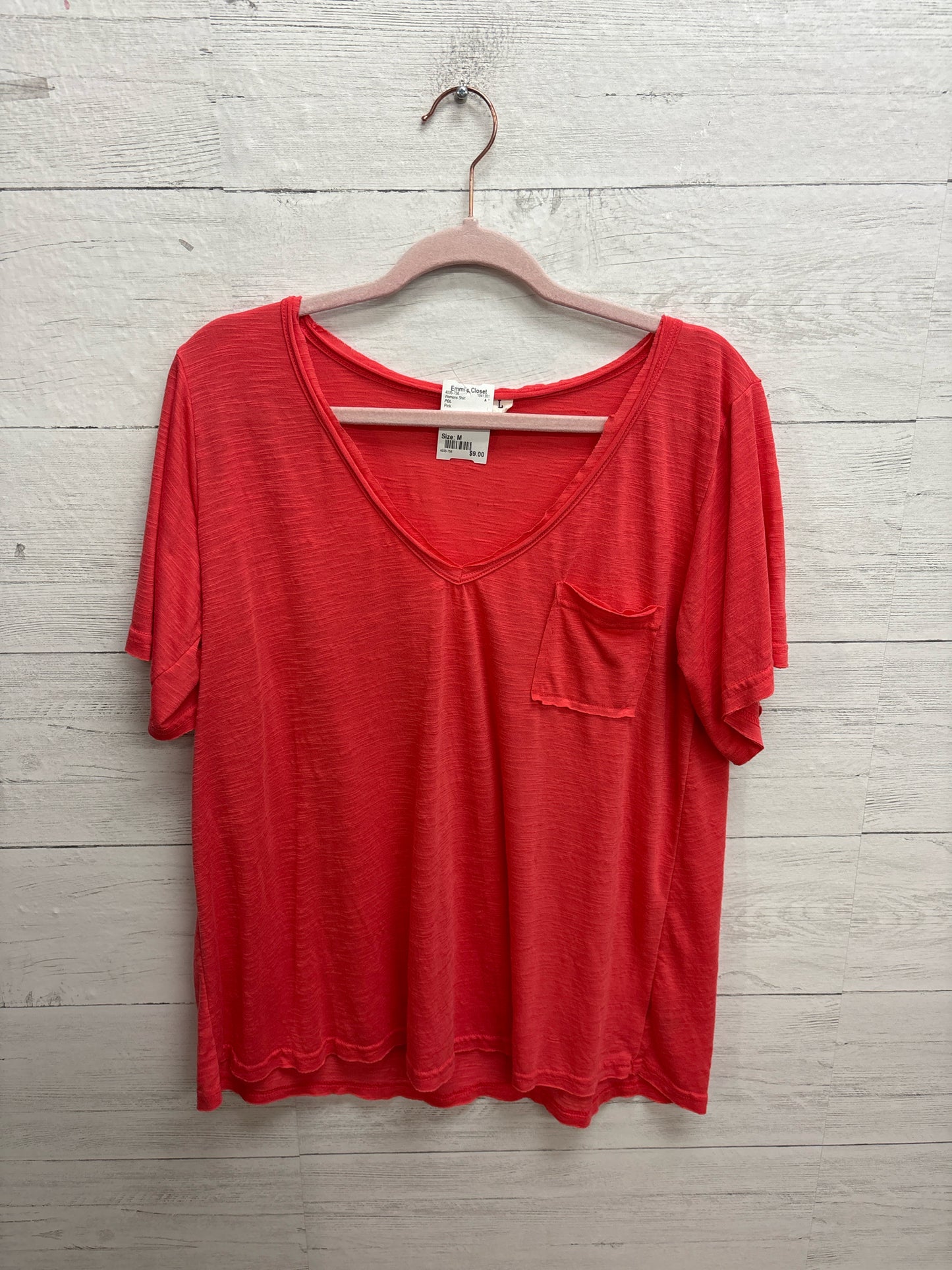Size M POL Pink Womens Shirt