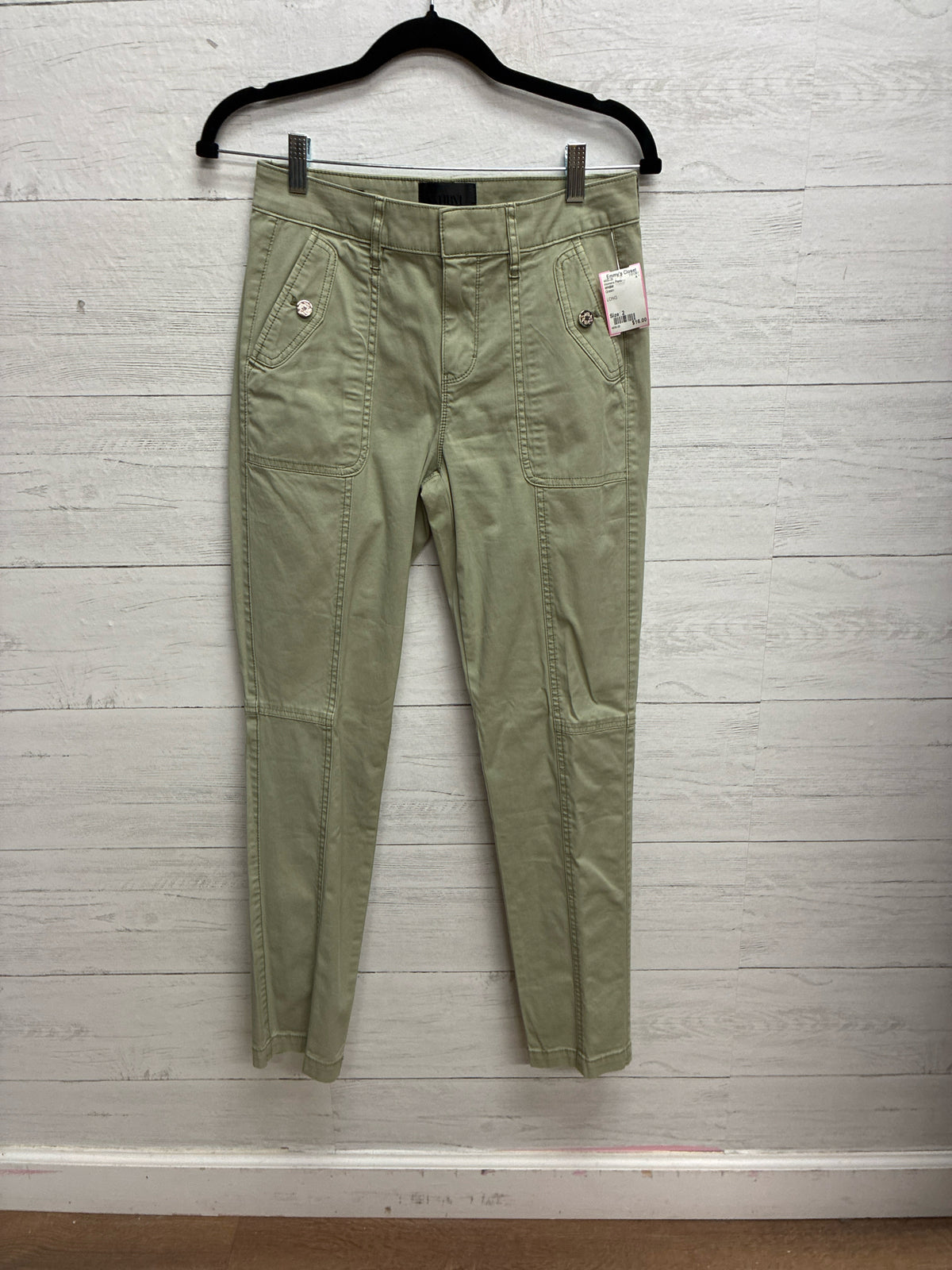 Size 2 WHBM Green Womens Pants