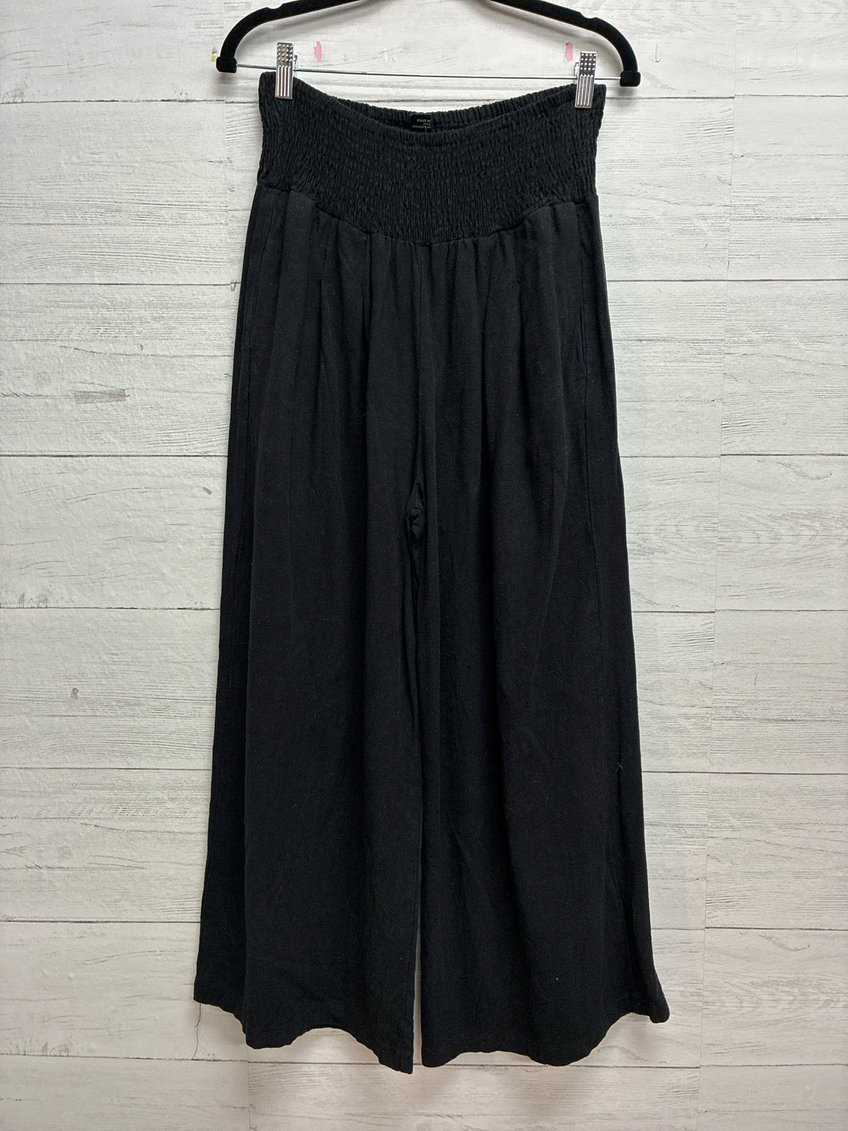 Size L ANRABEES Black Womens Pants