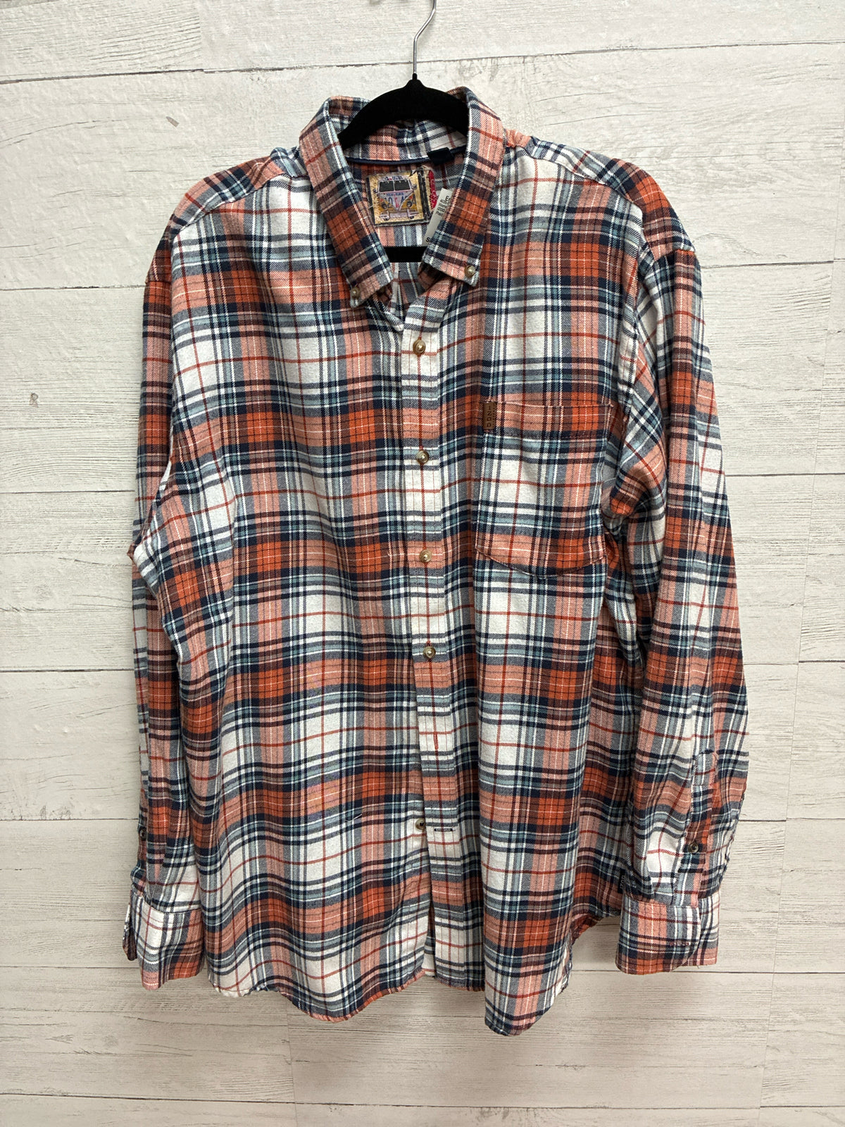 Size XL IZOD Plaid Womens Shirt