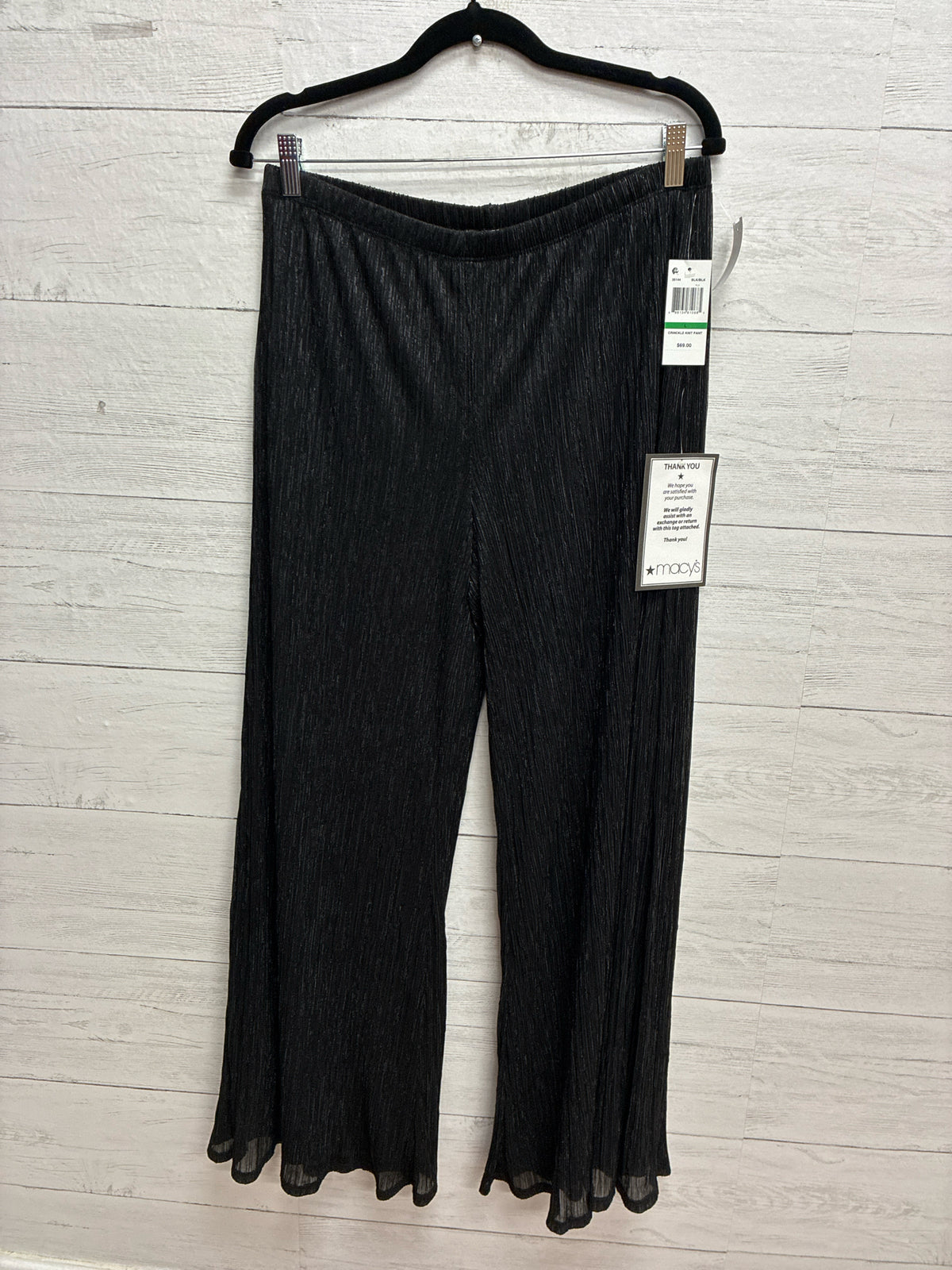 Size L MSK Women Black Womens Pants