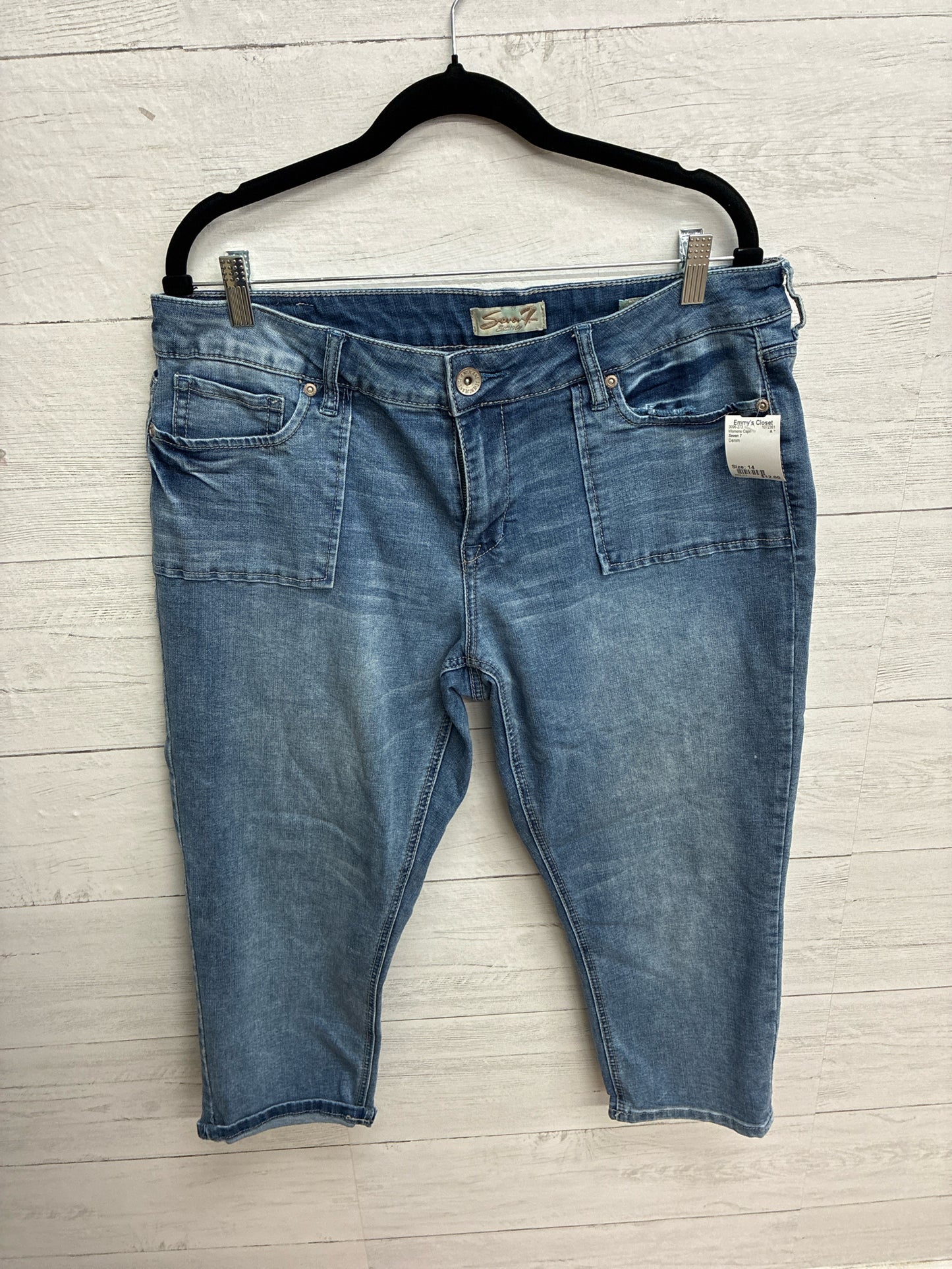 Size 14 Seven 7 Denim Womens Capri