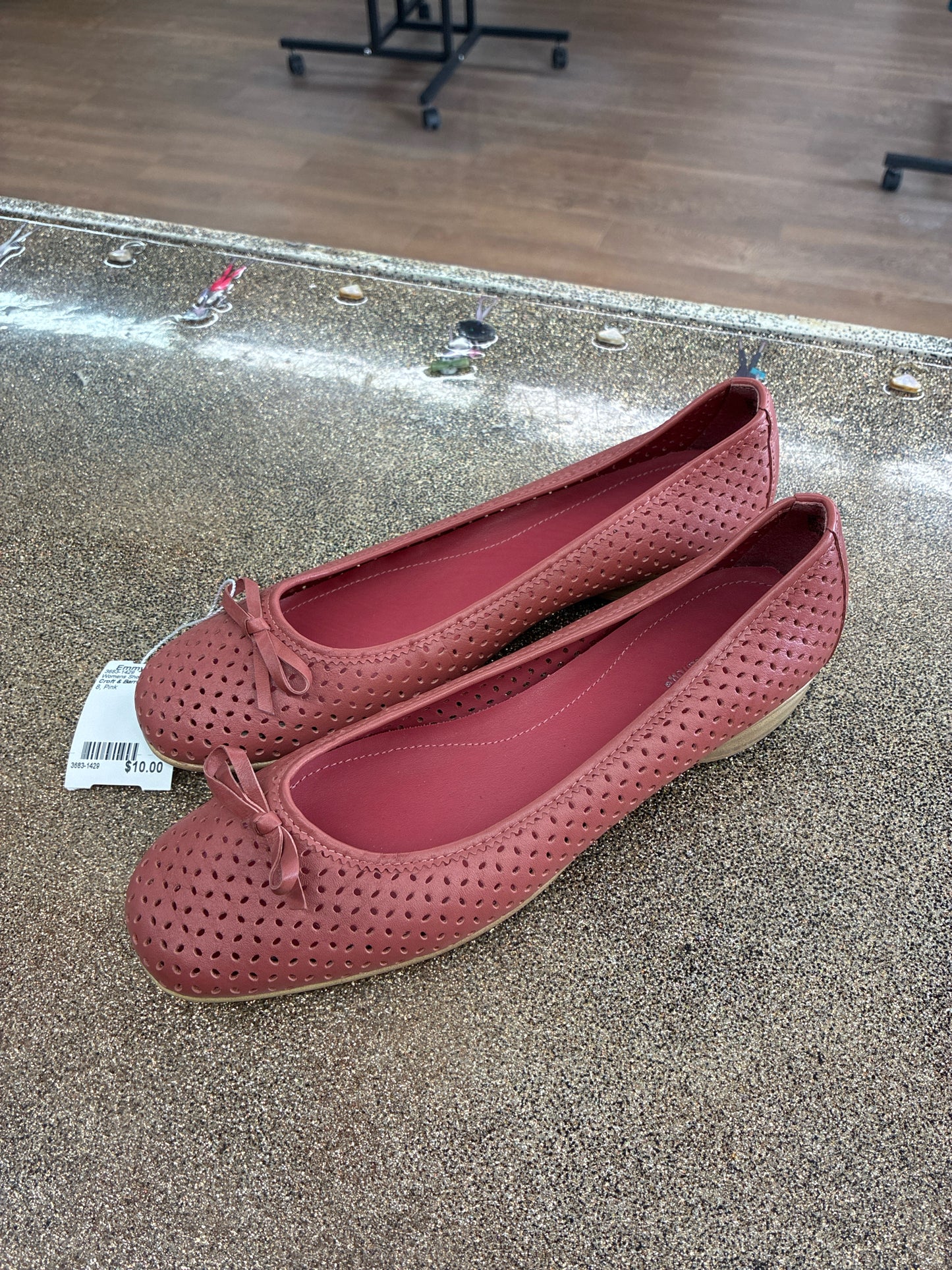 8 Croft & Barrow Pink Womens Shoe