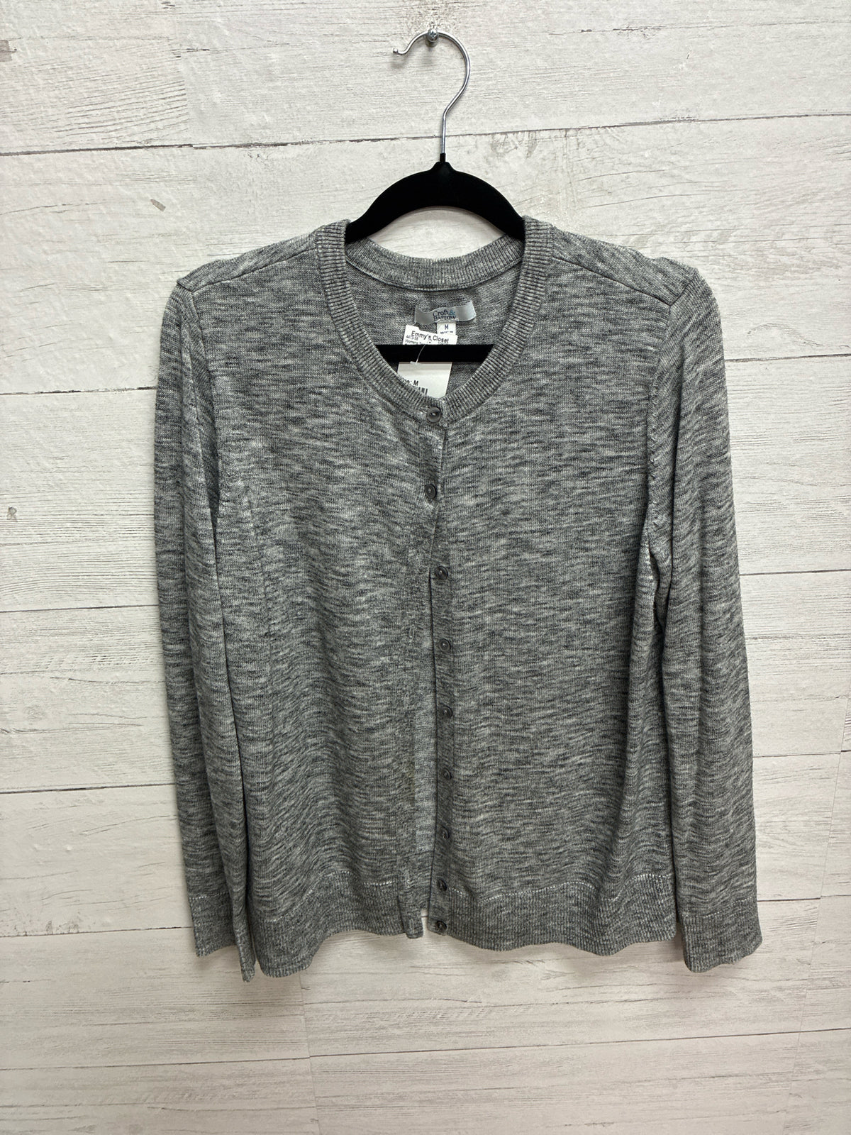 Size M Croft & Barrow Gray Womens Sweater