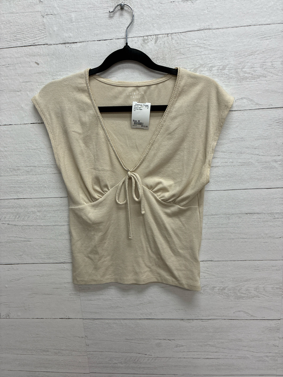 Size M American Eagle Tan Womens Shirt
