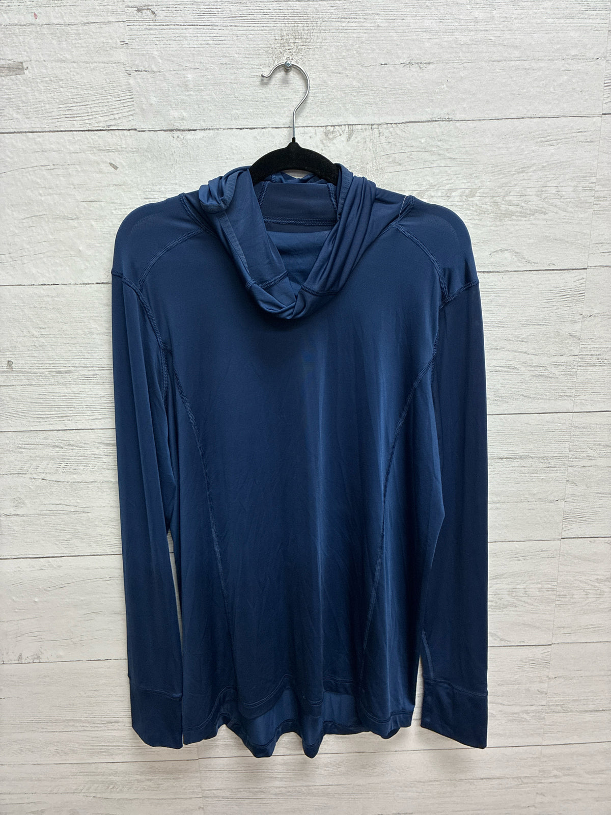 Size L lands end Blue Womens Shirt