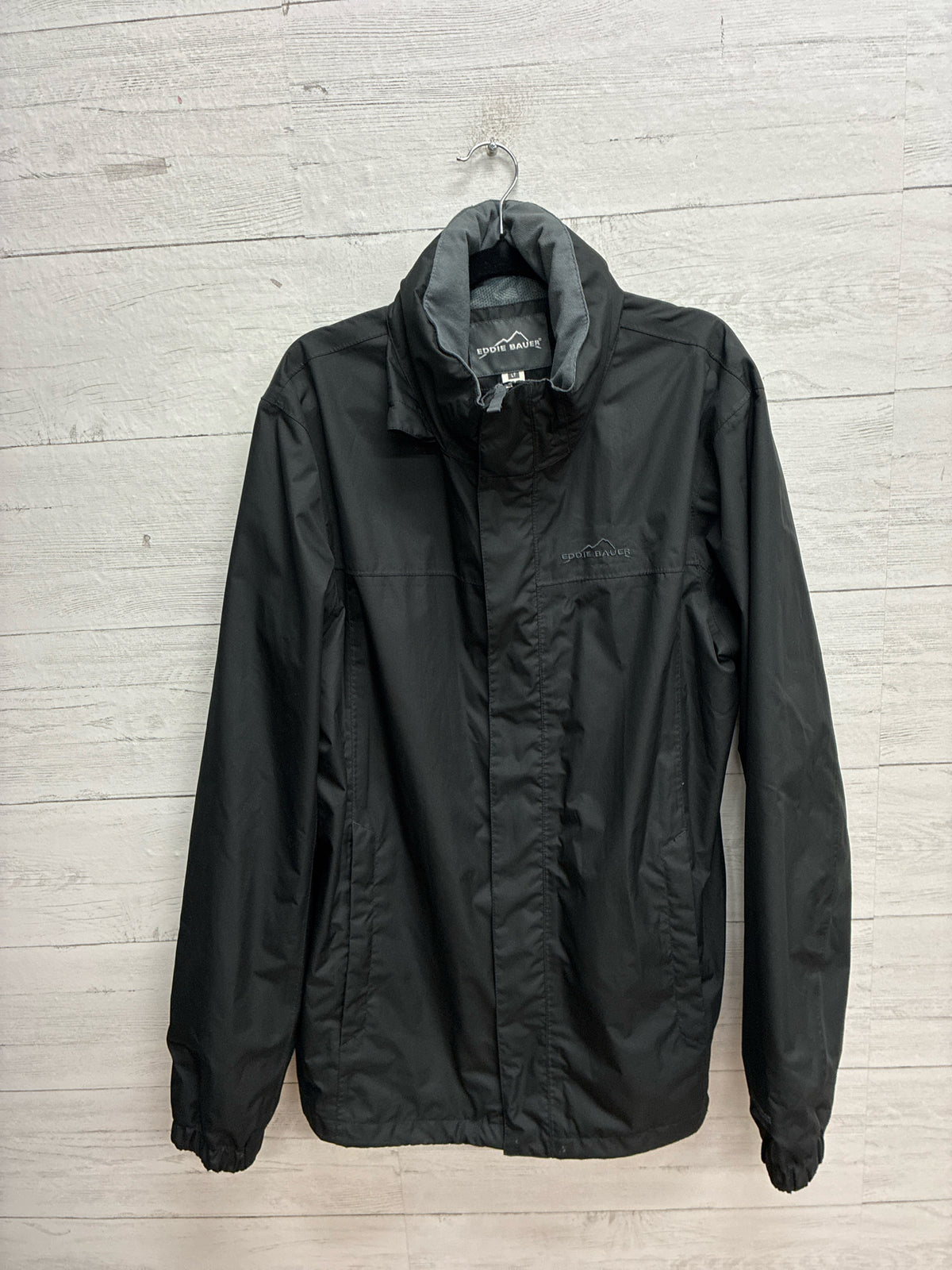 Size LT Eddie Bauer Black Mens Jacket