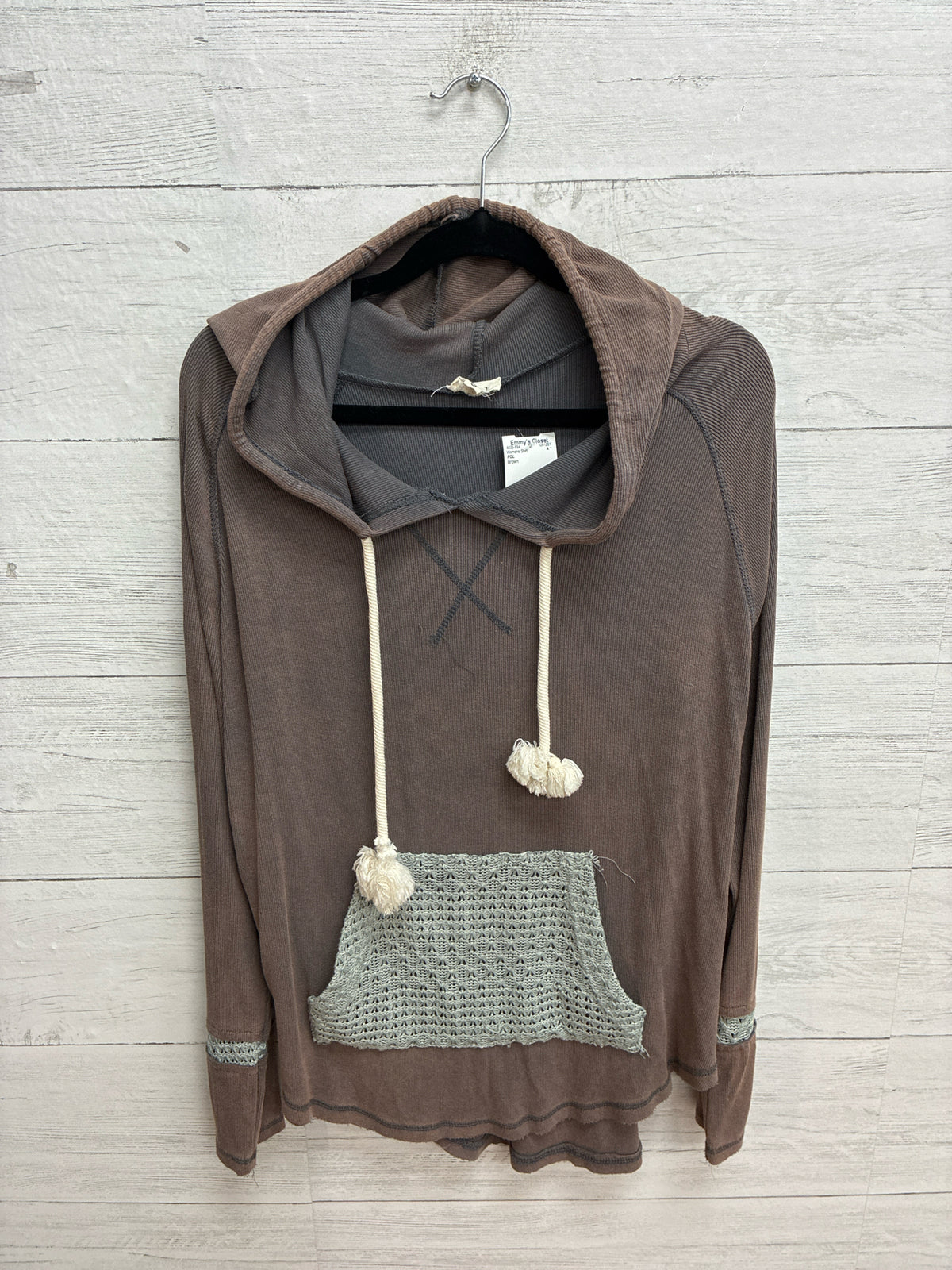 Size S POL Brown Womens Shirt