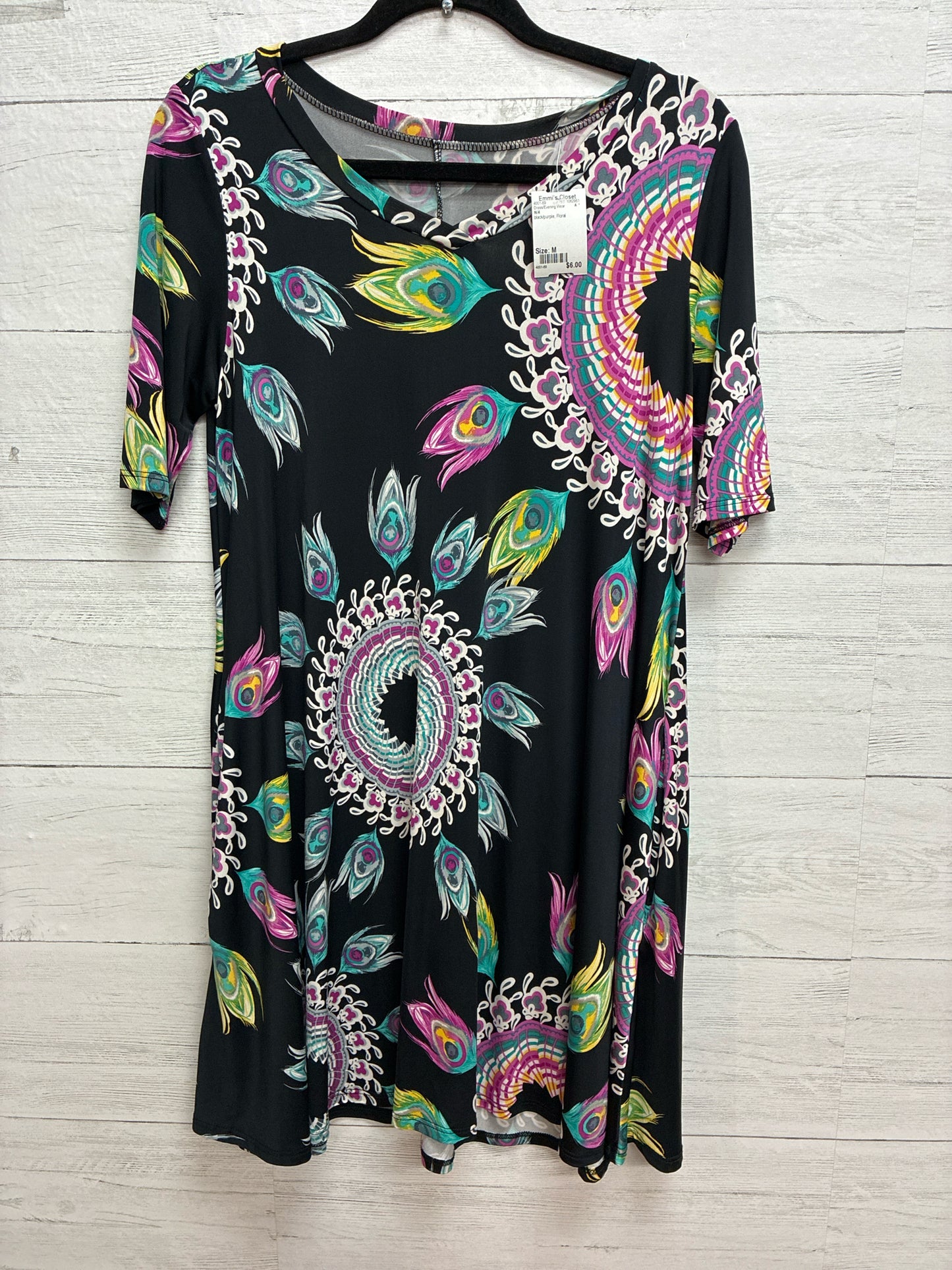 Size M N/A black/purple Dress/Evening Wear