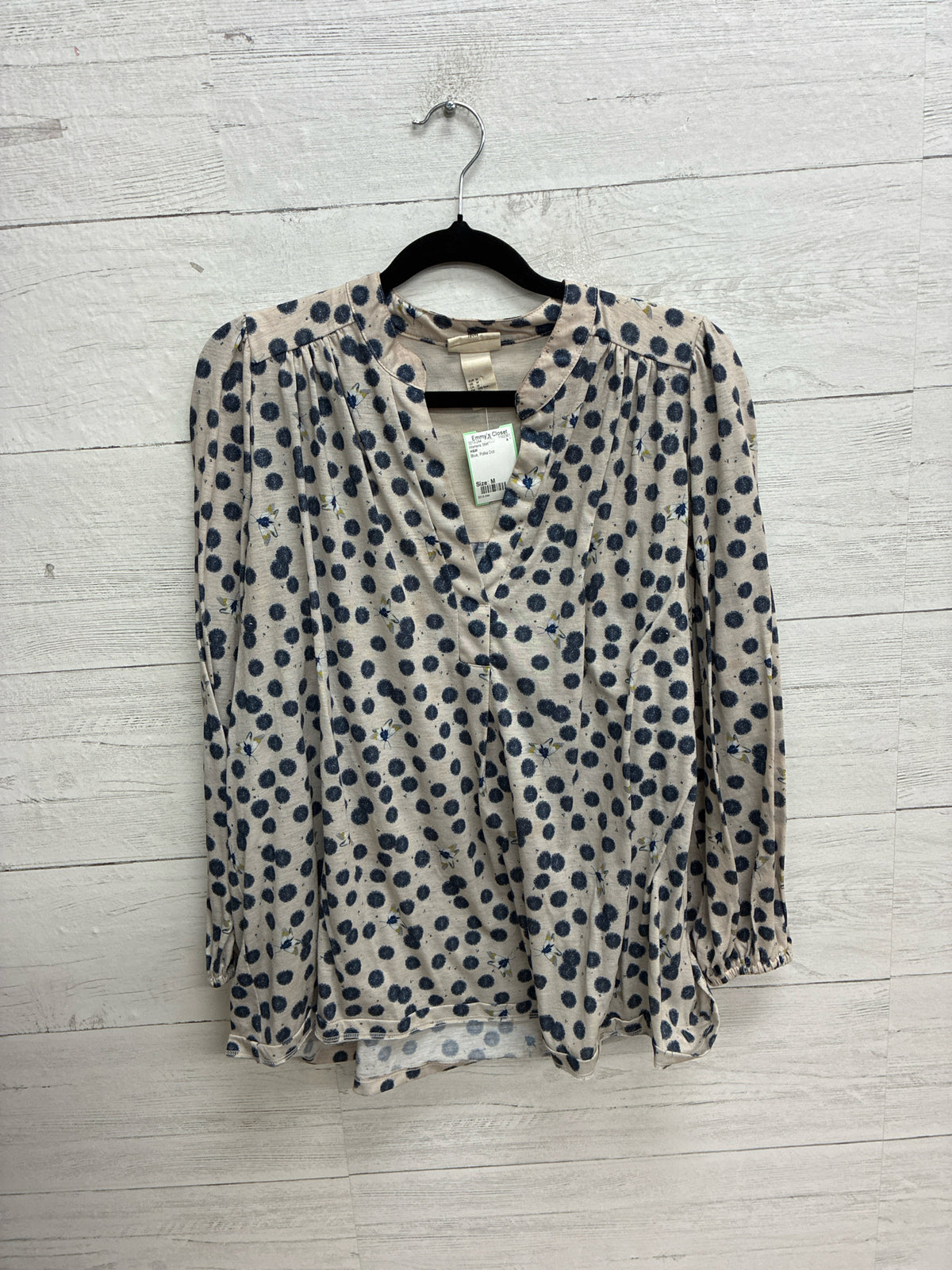 Size M H&M Blue Womens Shirt