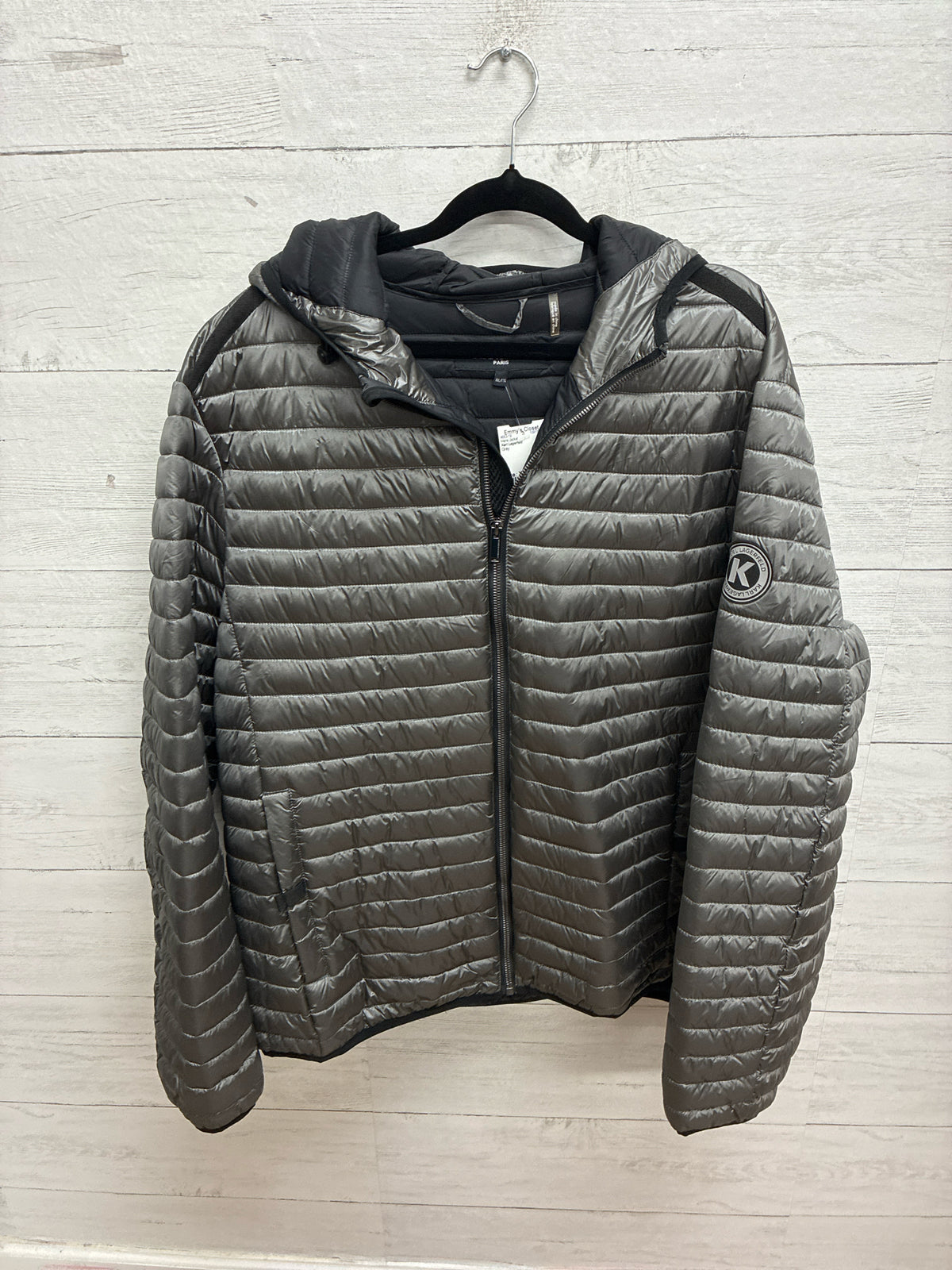 Size XXL Karl Lagerfeld Grey Mens Jacket