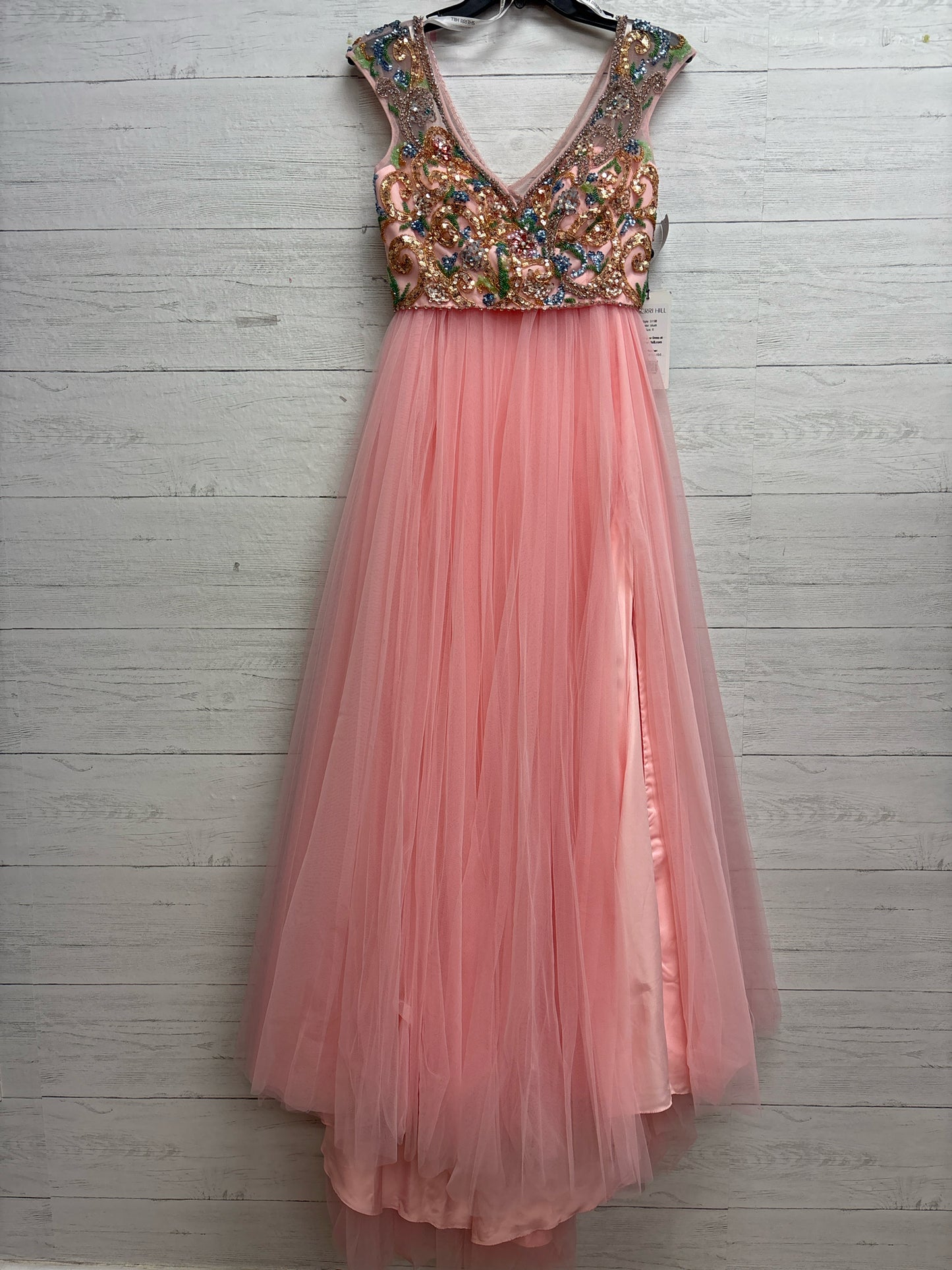 Size 6 Sherri Hill Pink GOWN