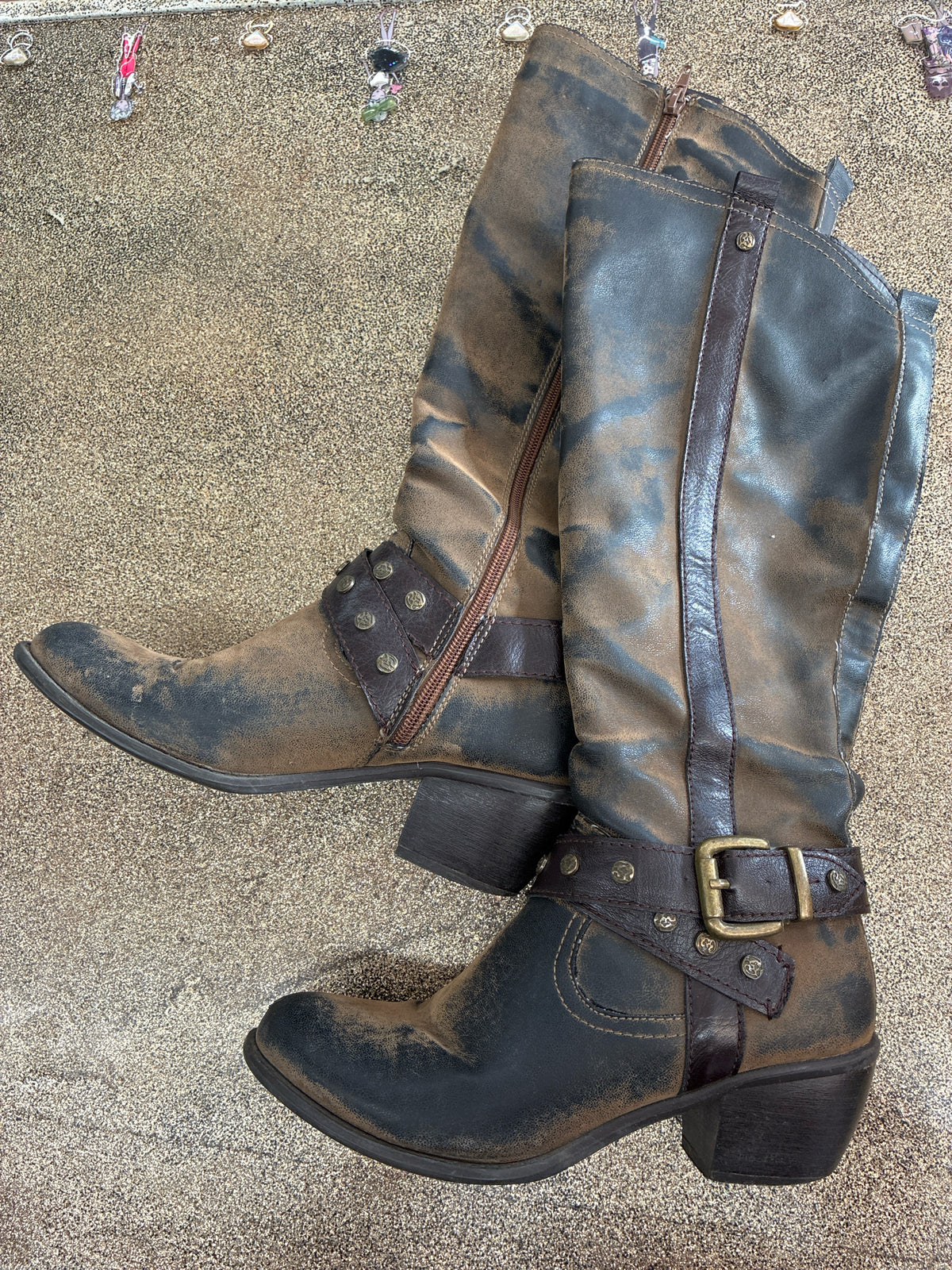 7.5 Madeline Girl Brown Womens Boot