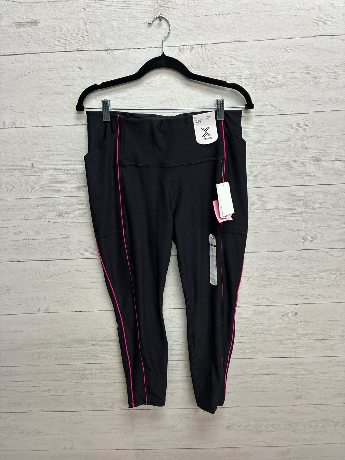 Size L xersion Black Womens Leggings