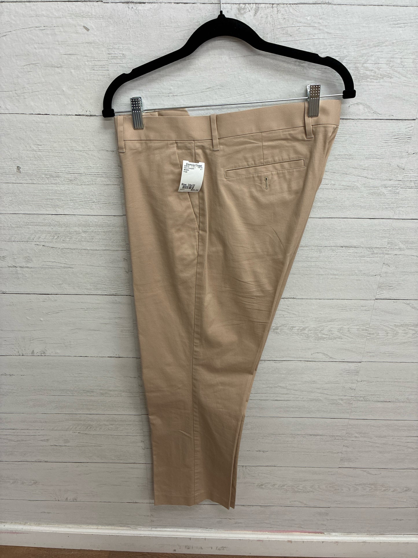 Size 34x32 Murano Khaki Mens Dresspant