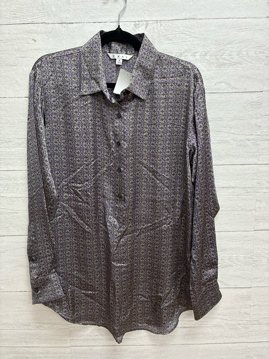 Size S Cabi green/purple Womens Shirt