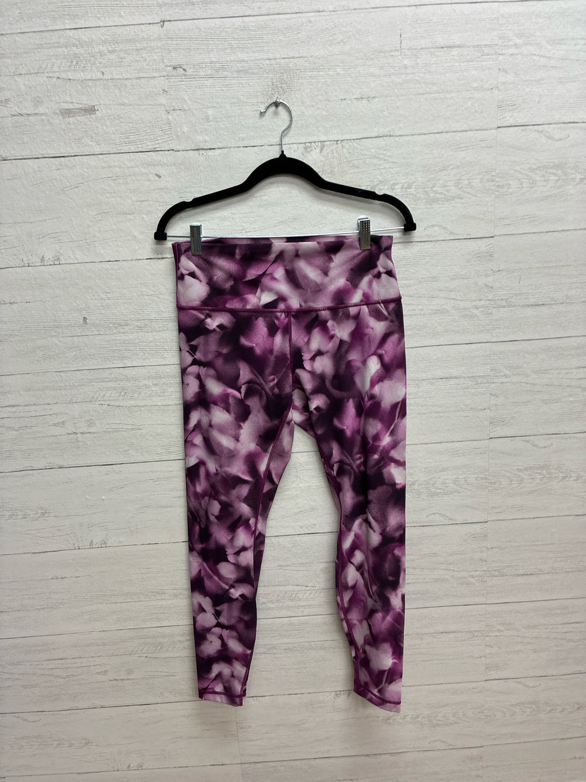 Size M Lulu Burgundy Womens Leggings