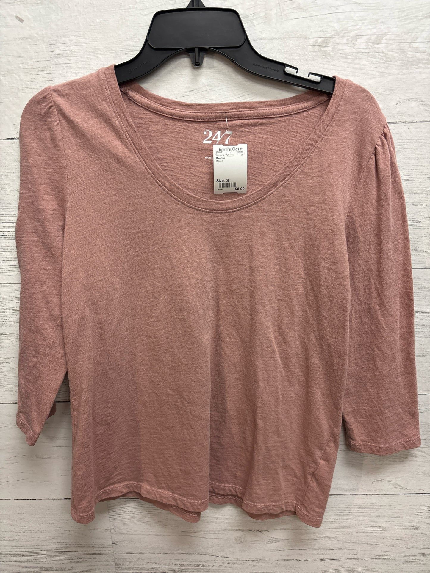 Size S Maurices Mauve Womens Shirt