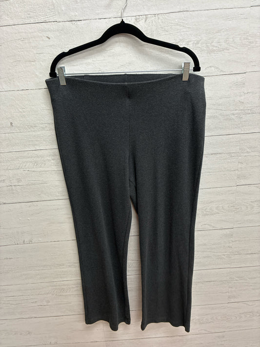Size 14P lands end Gray Womens Pants