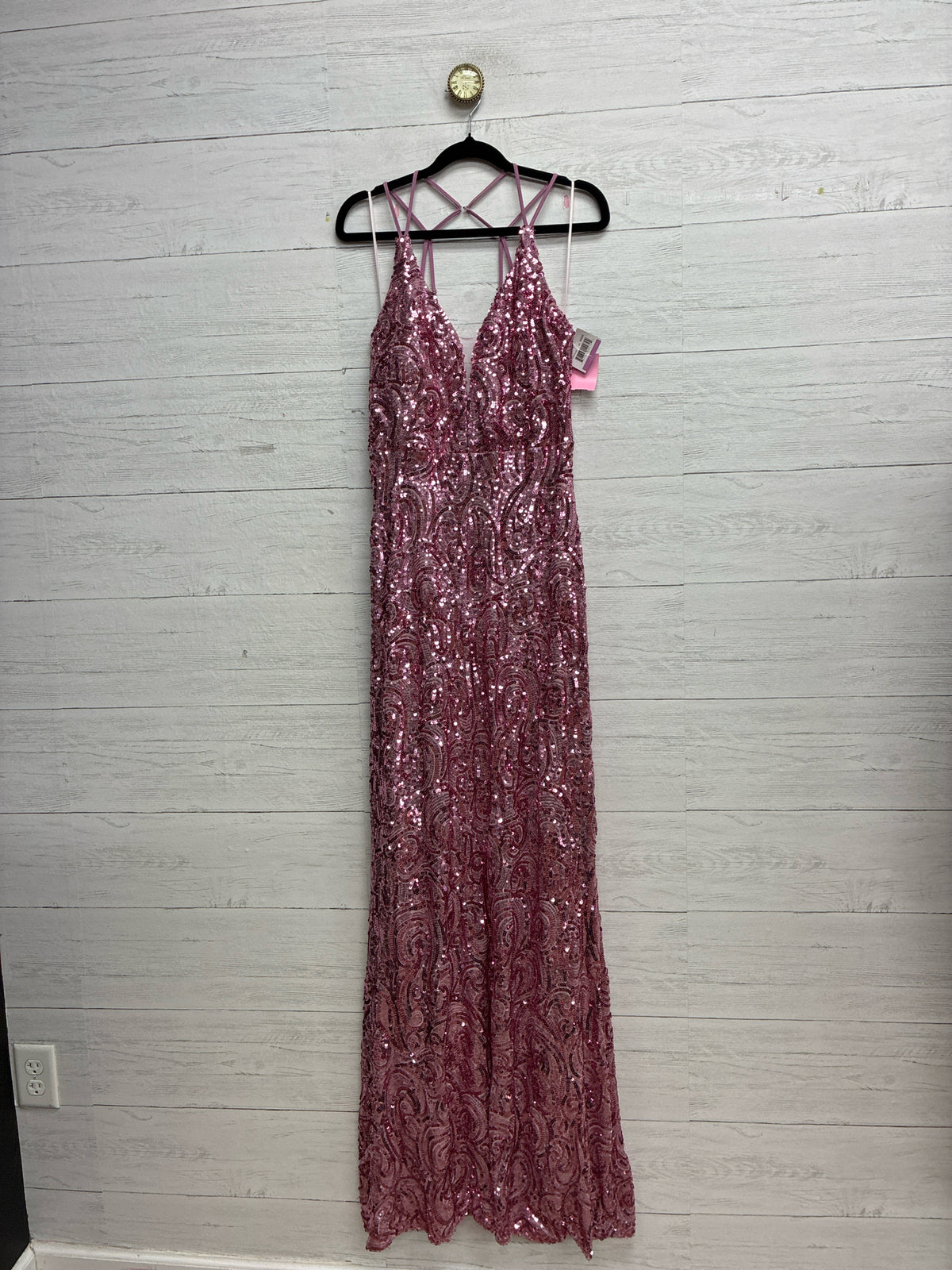 Size 11 Morgan & Co Pink GOWN