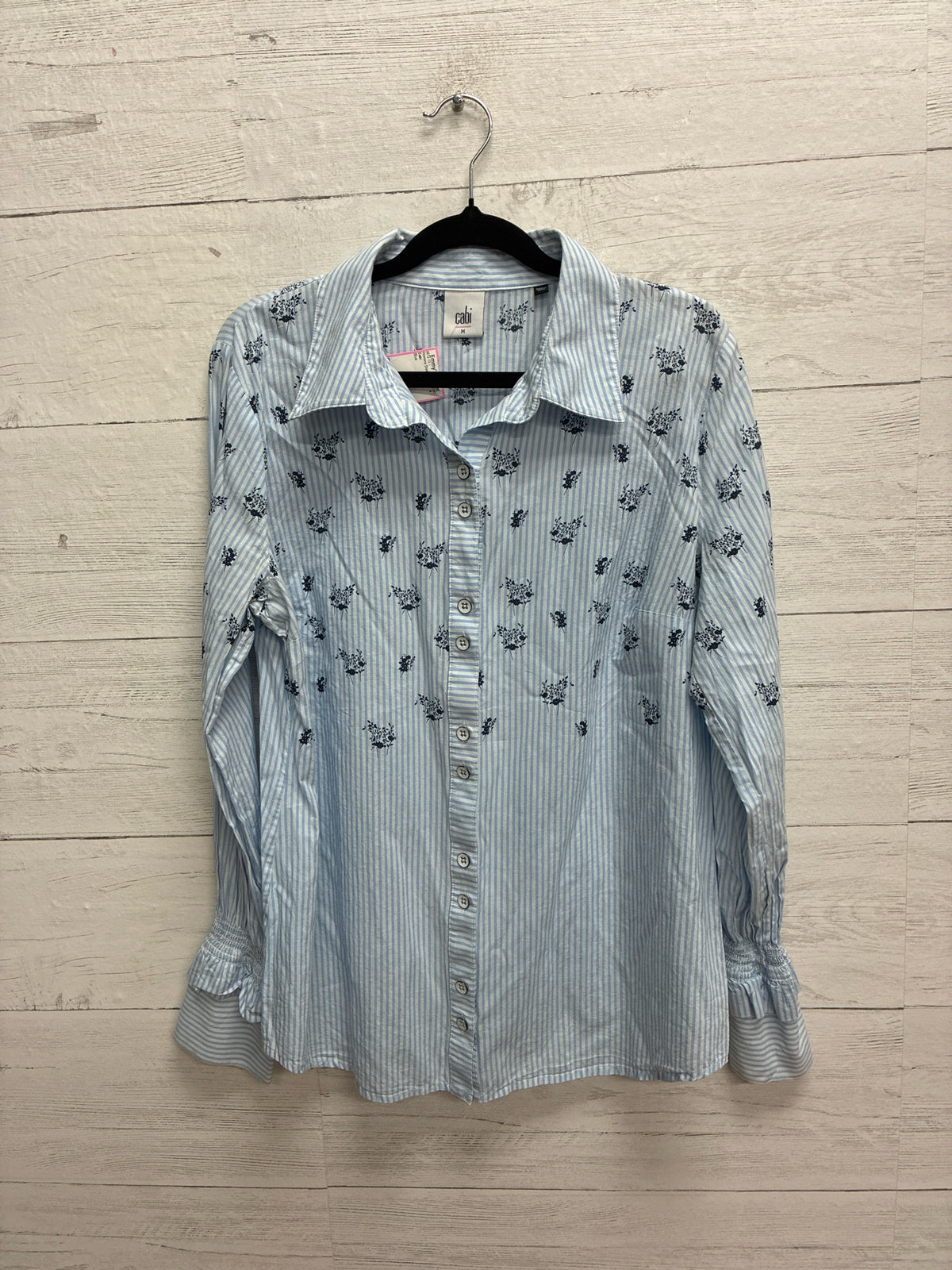 Size M Cabi Blue Womens Shirt