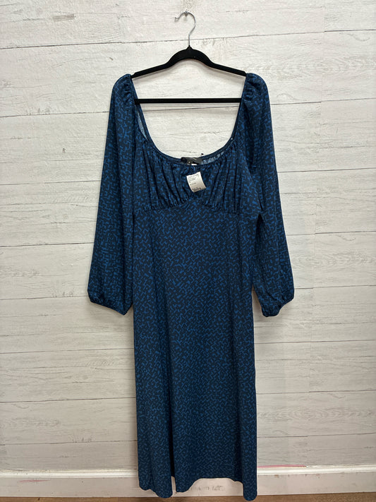 Size 16 Banana Republic Blue Dress/Evening Wear