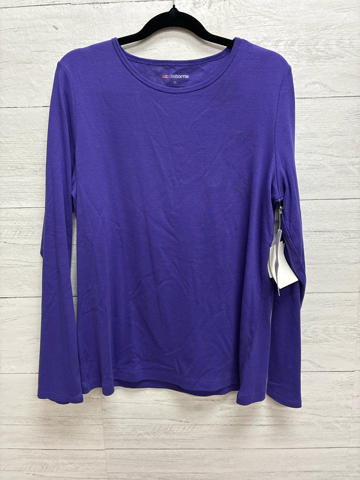 Size XL Liz Claiborne Purple Womens Shirt