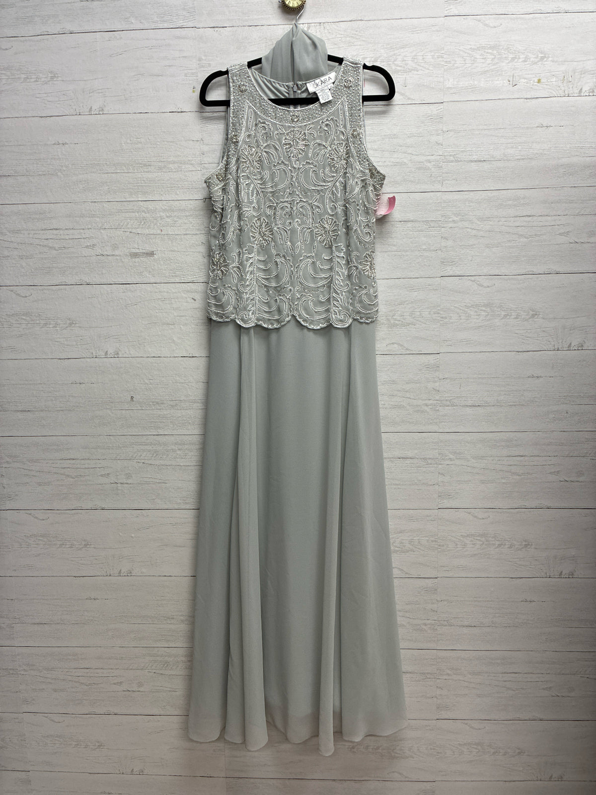 Size 10 Jkara Silver GOWN