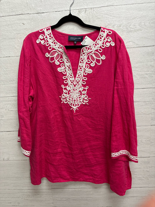 Size XL Jones New York Pink Womens Shirt