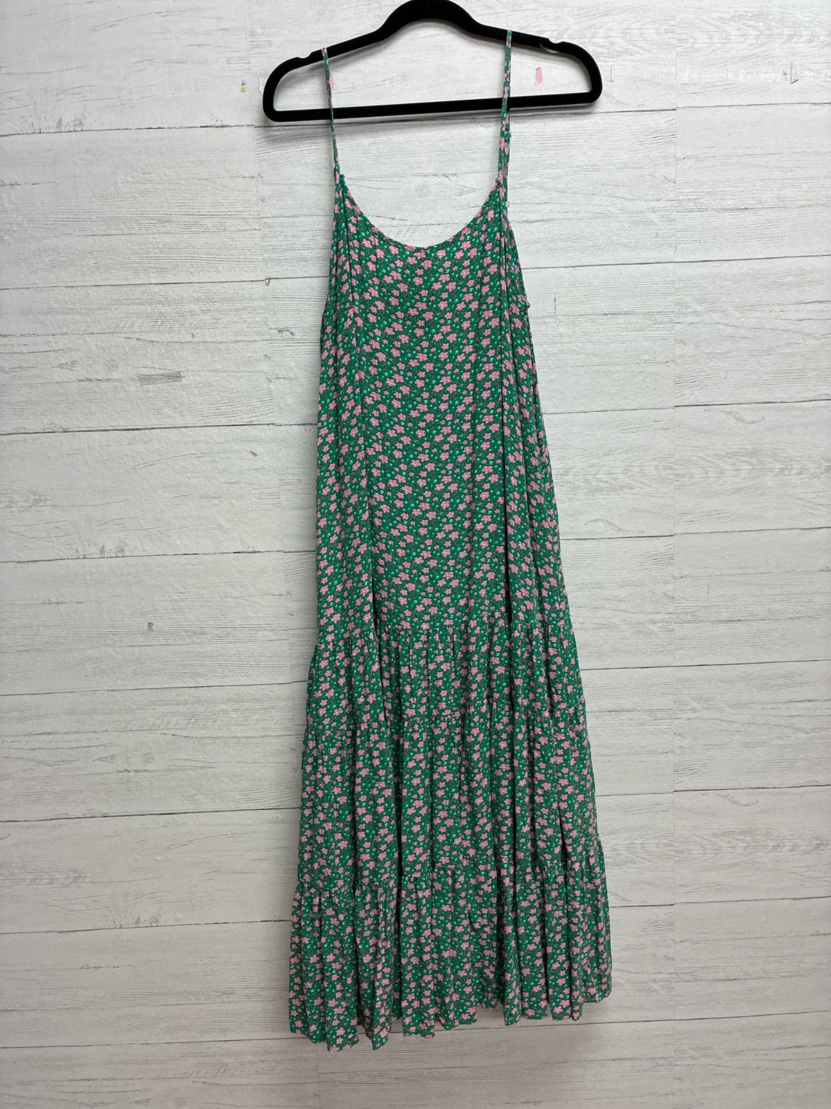 Size L GREEN FLORAL Dress/Evening Wear