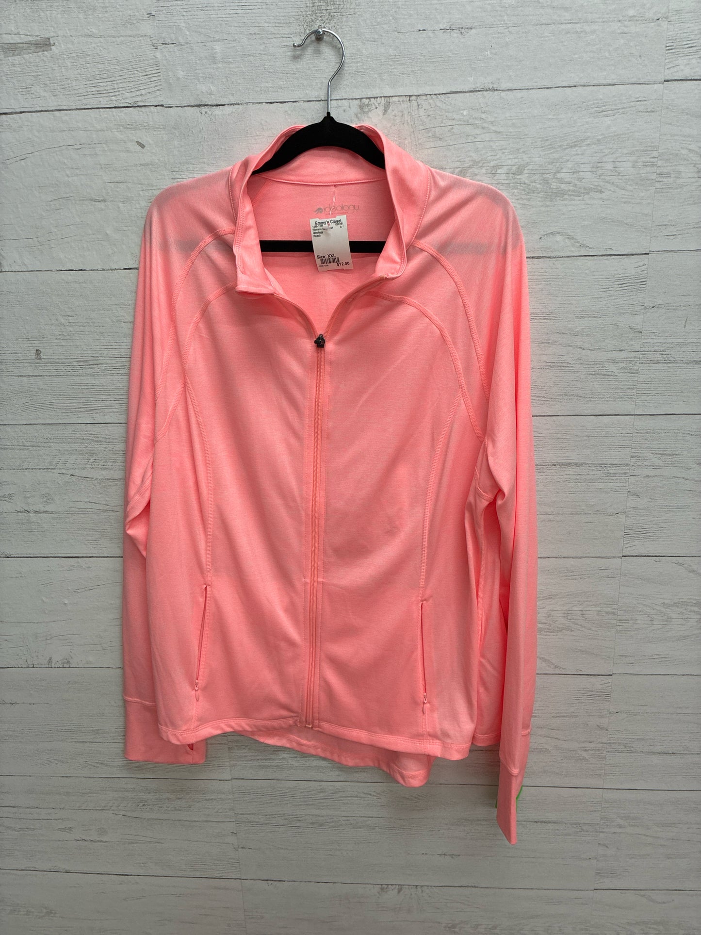 Size XXL ideology Peach Womens Sweatshirt