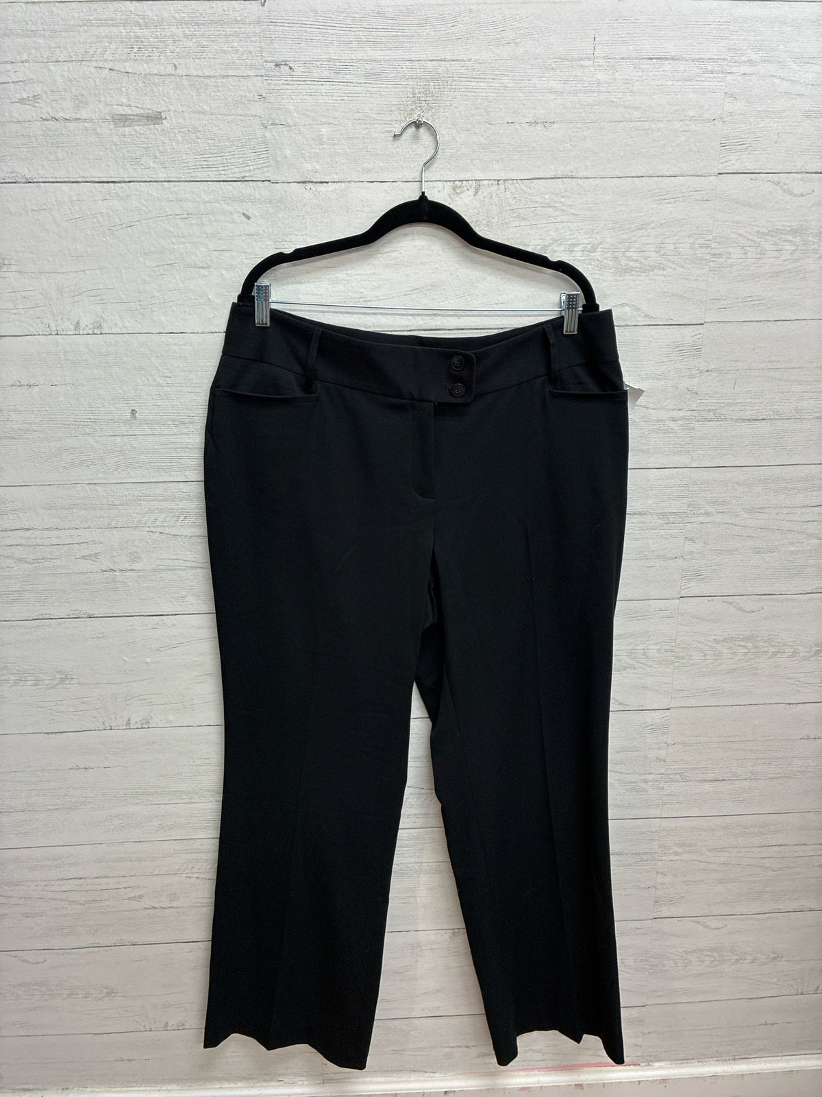 Size 16 Rafaella Black Womens Pants